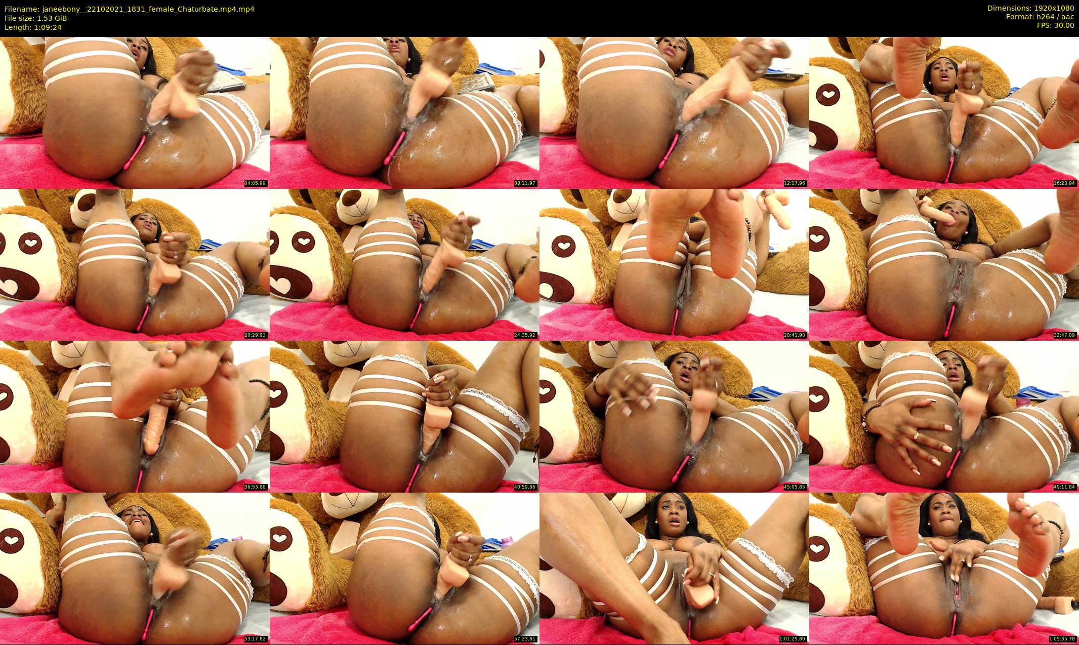 janeebony_ — 70 minute Chaturbate female cam show recording, 1080p, Oct 22, 2021