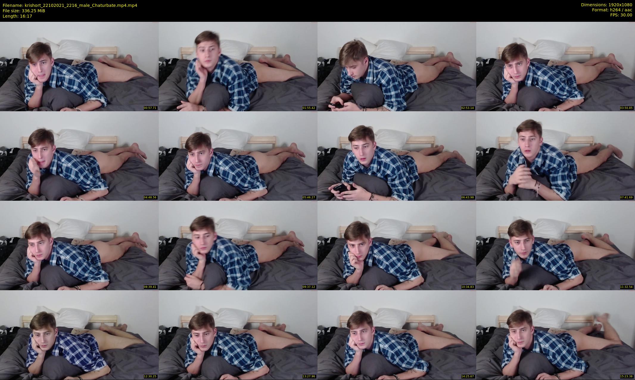 krishort — 17 minute Chaturbate male cam show recording, 1080p, Oct 22, 2021