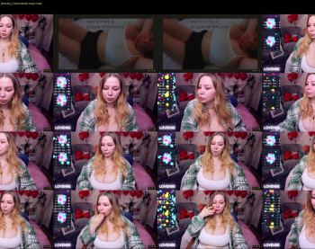 lafextra — 52 minute Chaturbate female cam show recording, 1080p, Oct 22, 2021