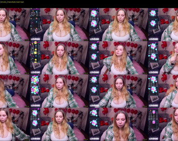 lafextra — 57 minute Chaturbate female cam show recording, 1080p, Oct 22, 2021