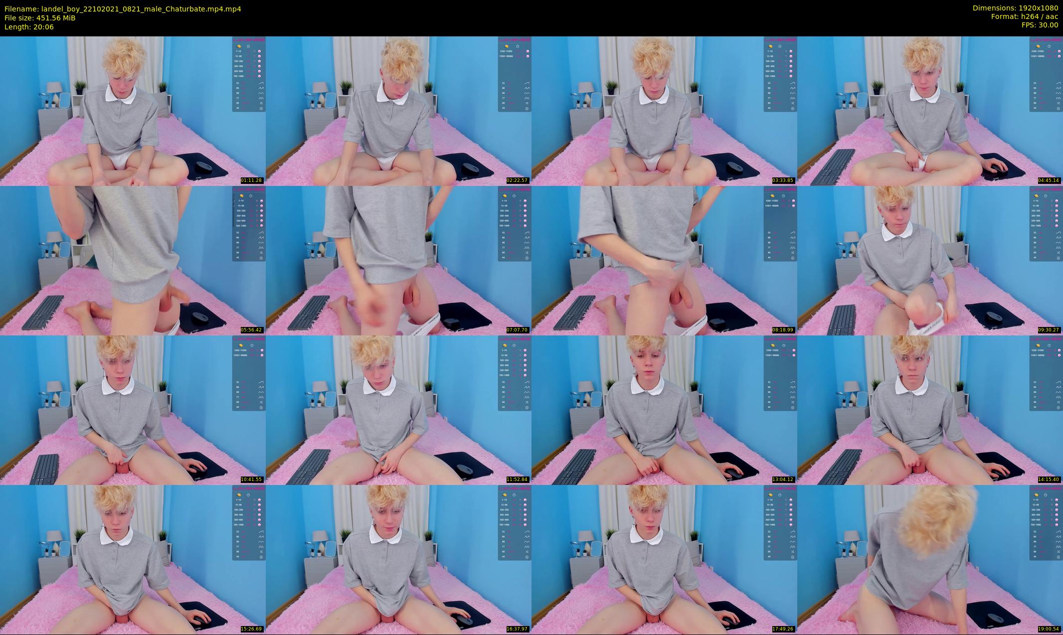 landel_boy — 21 minute Chaturbate male cam show recording, 1080p, Oct 22, 2021