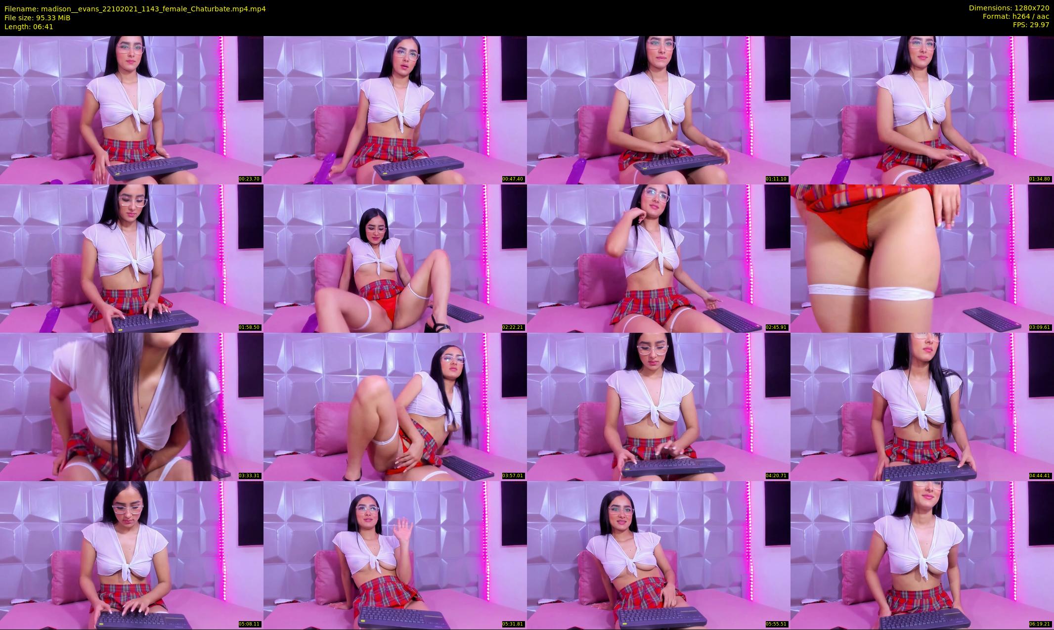 madison__evans — 7 minute Chaturbate female cam show recording, 720p, Oct 22, 2021
