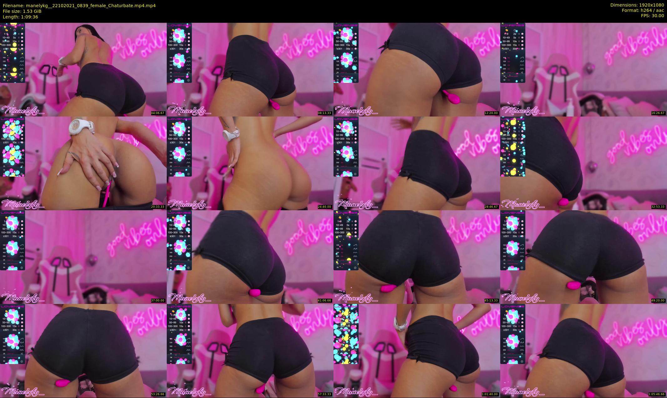 manelykg_ — 70 minute Chaturbate female cam show recording, 1080p, Oct 22, 2021