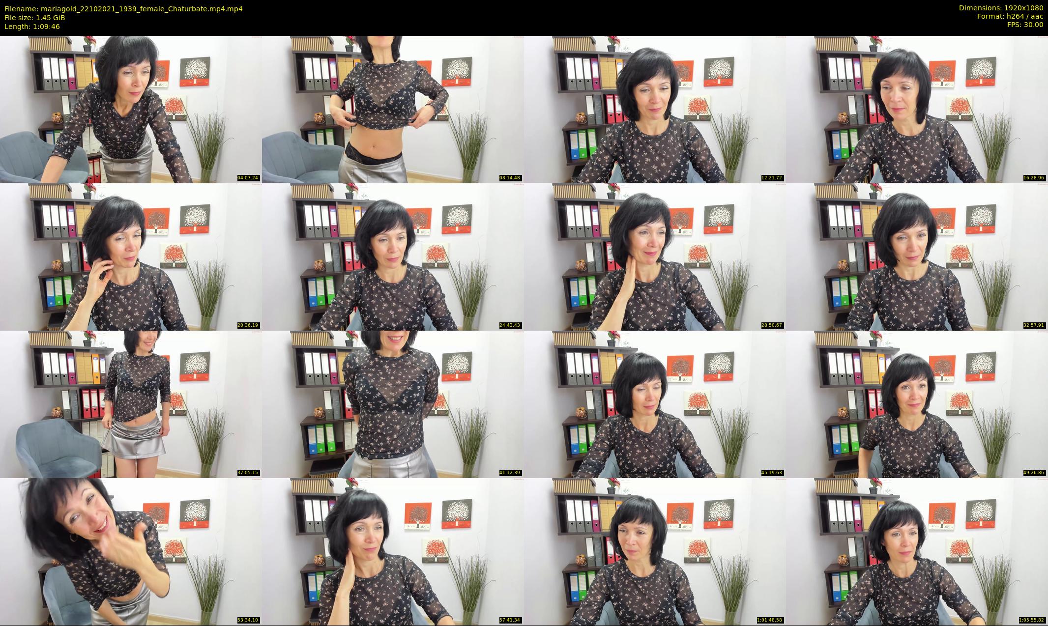 mariagold — 70 minute Chaturbate female cam show recording, 1080p, Oct 22, 2021