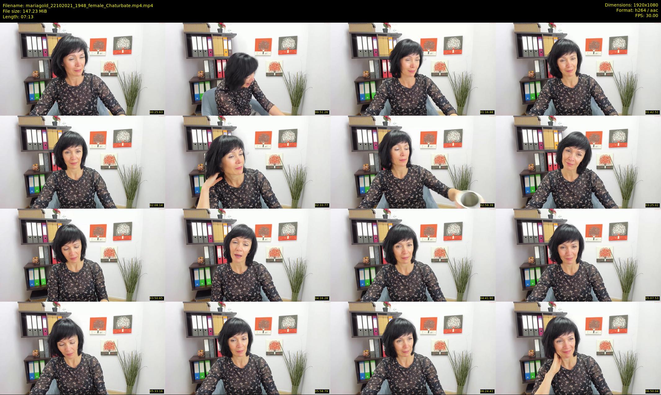 mariagold — 8 minute Chaturbate female cam show recording, 1080p, Oct 22, 2021