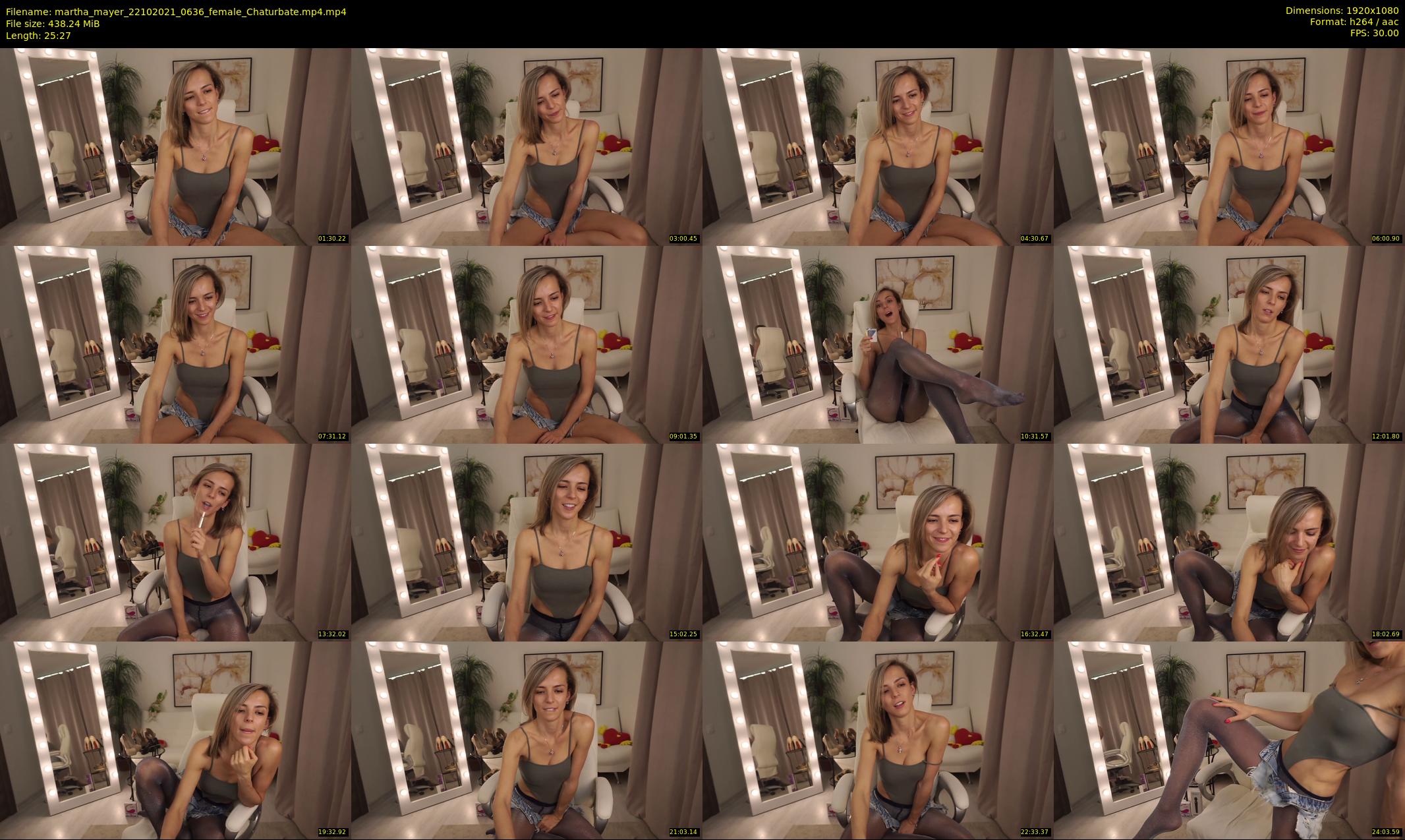 martha_mayer — 26 minute Chaturbate female cam show recording, 1080p, Oct 22, 2021