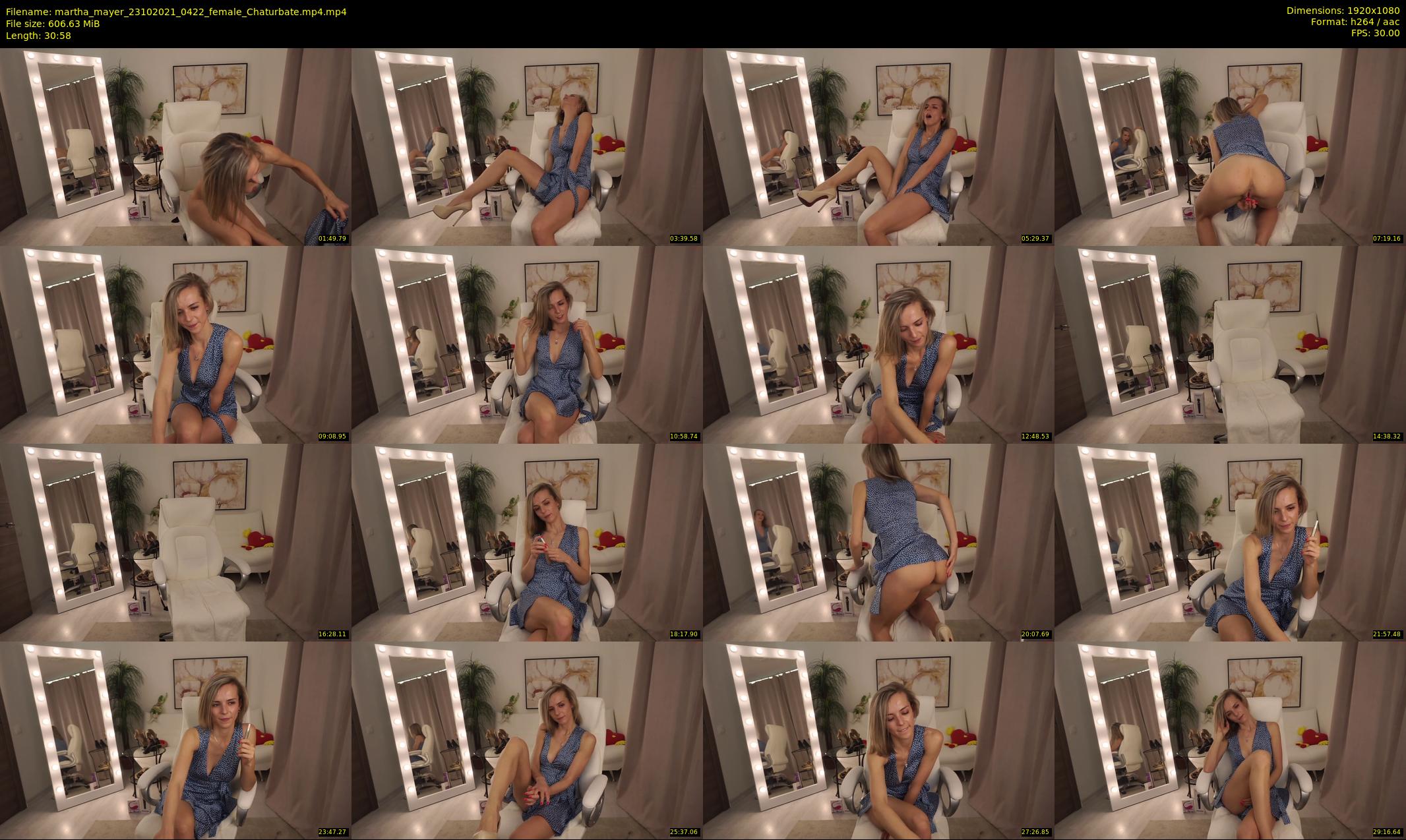 martha_mayer — 31 minute Chaturbate female cam show recording, 1080p, Oct 23, 2021