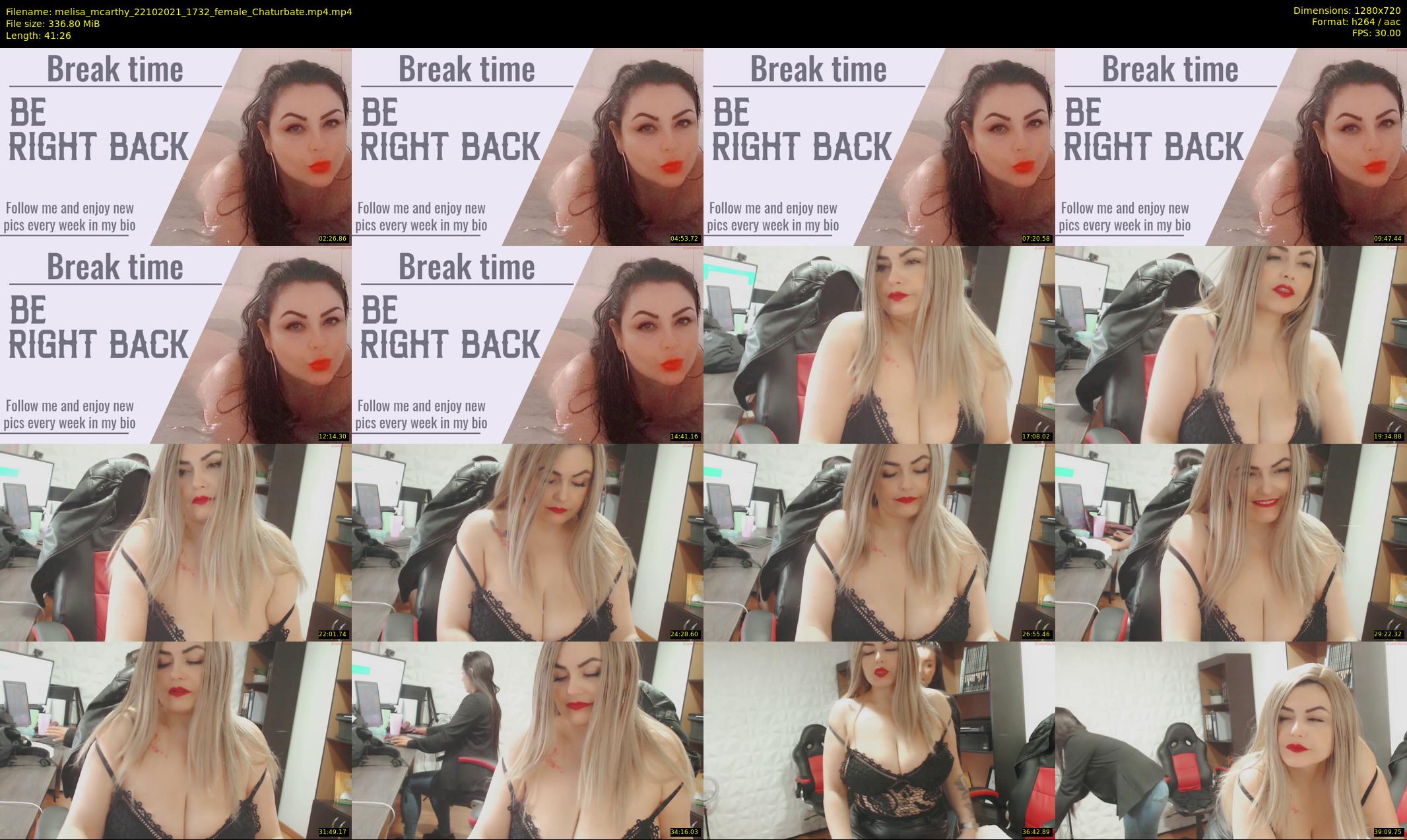 melisa_mcarthy — 42 minute Chaturbate couple cam show recording, 720p, Oct 22, 2021