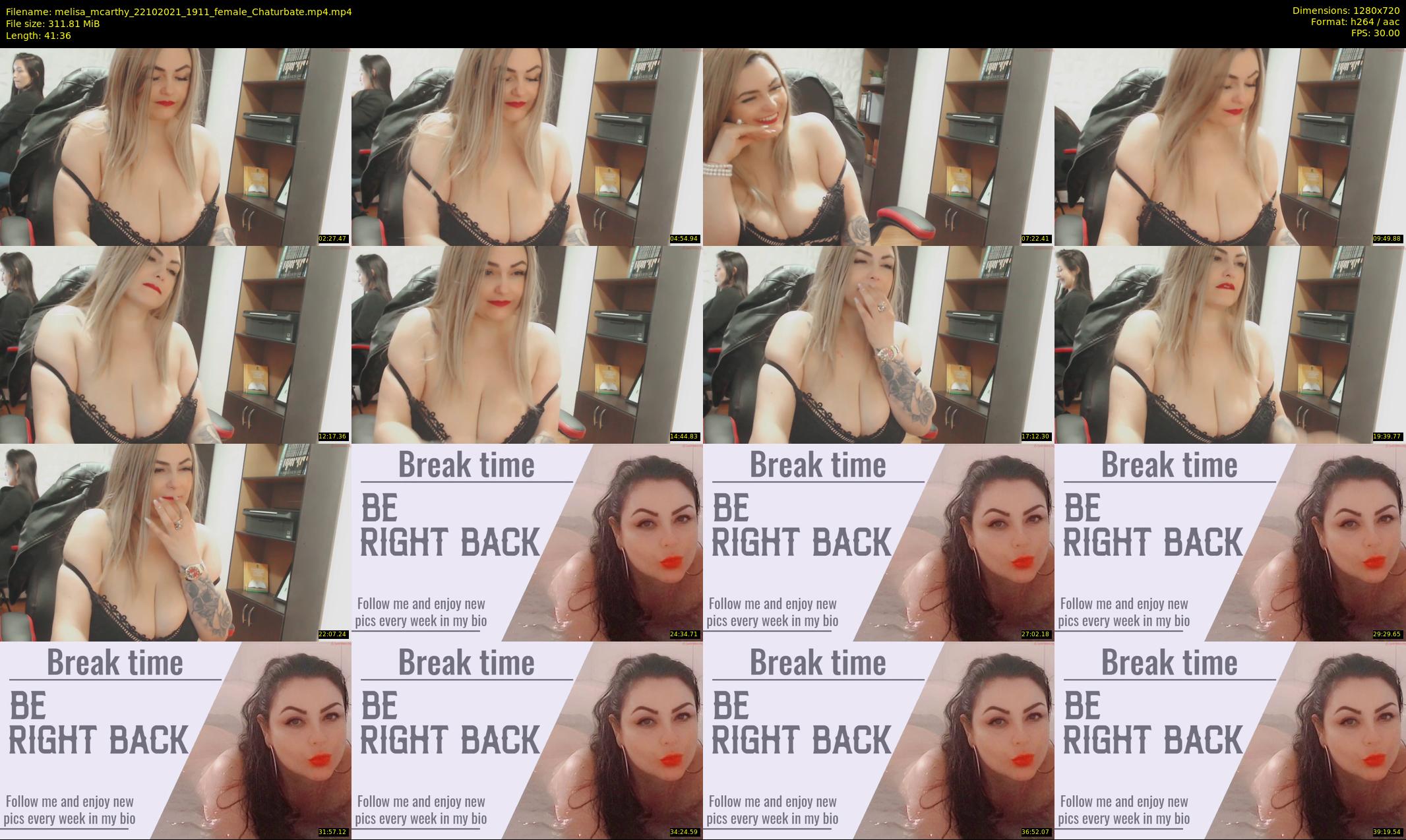 melisa_mcarthy — 42 minute Chaturbate couple cam show recording, 720p, Oct 22, 2021
