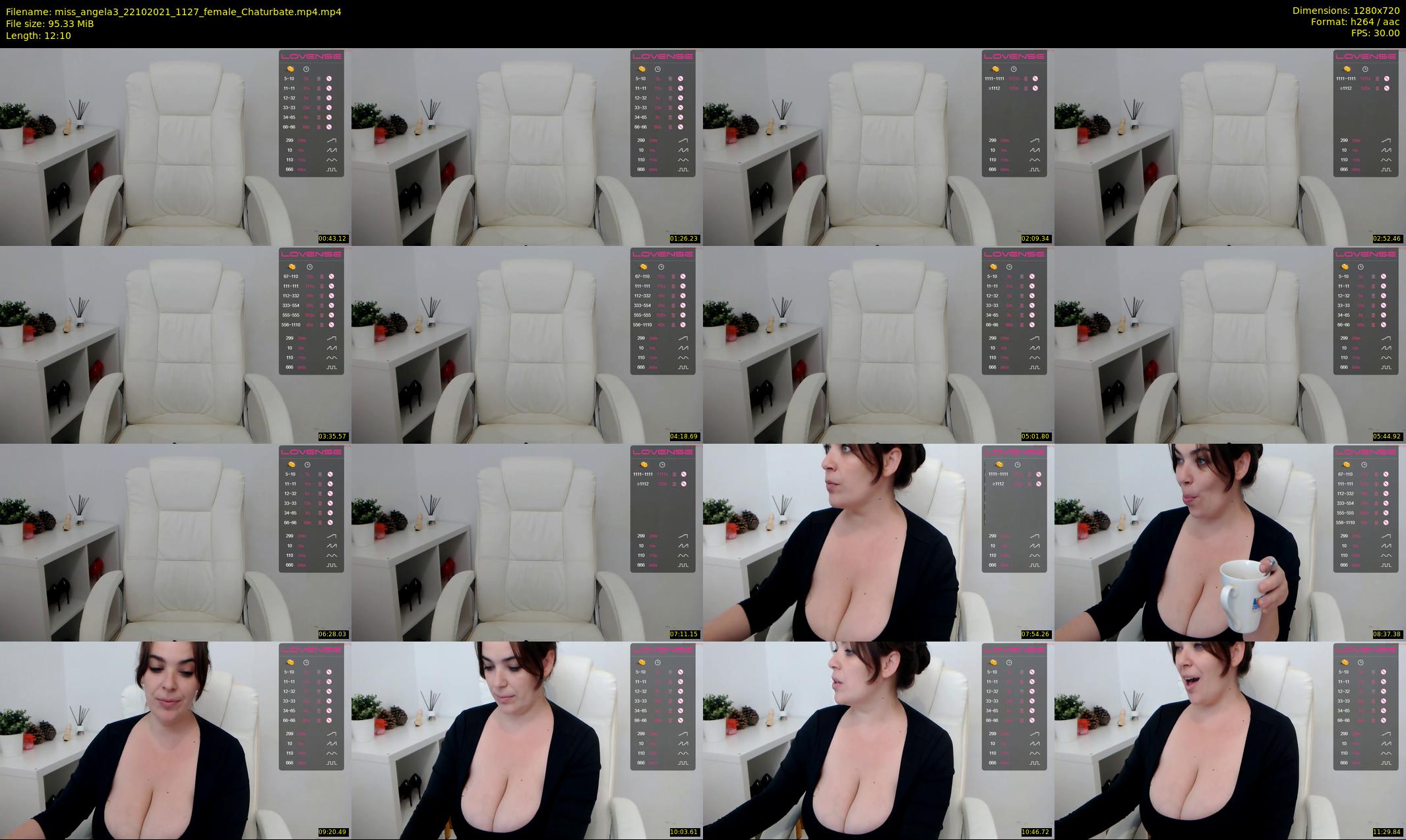 miss_angela3 — 13 minute Chaturbate female cam show recording, 720p, Oct 22, 2021