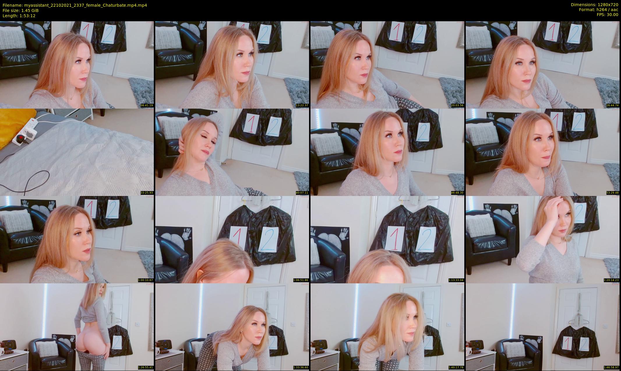 myassistant — 114 minute Chaturbate female cam show recording, 720p, Oct 22, 2021