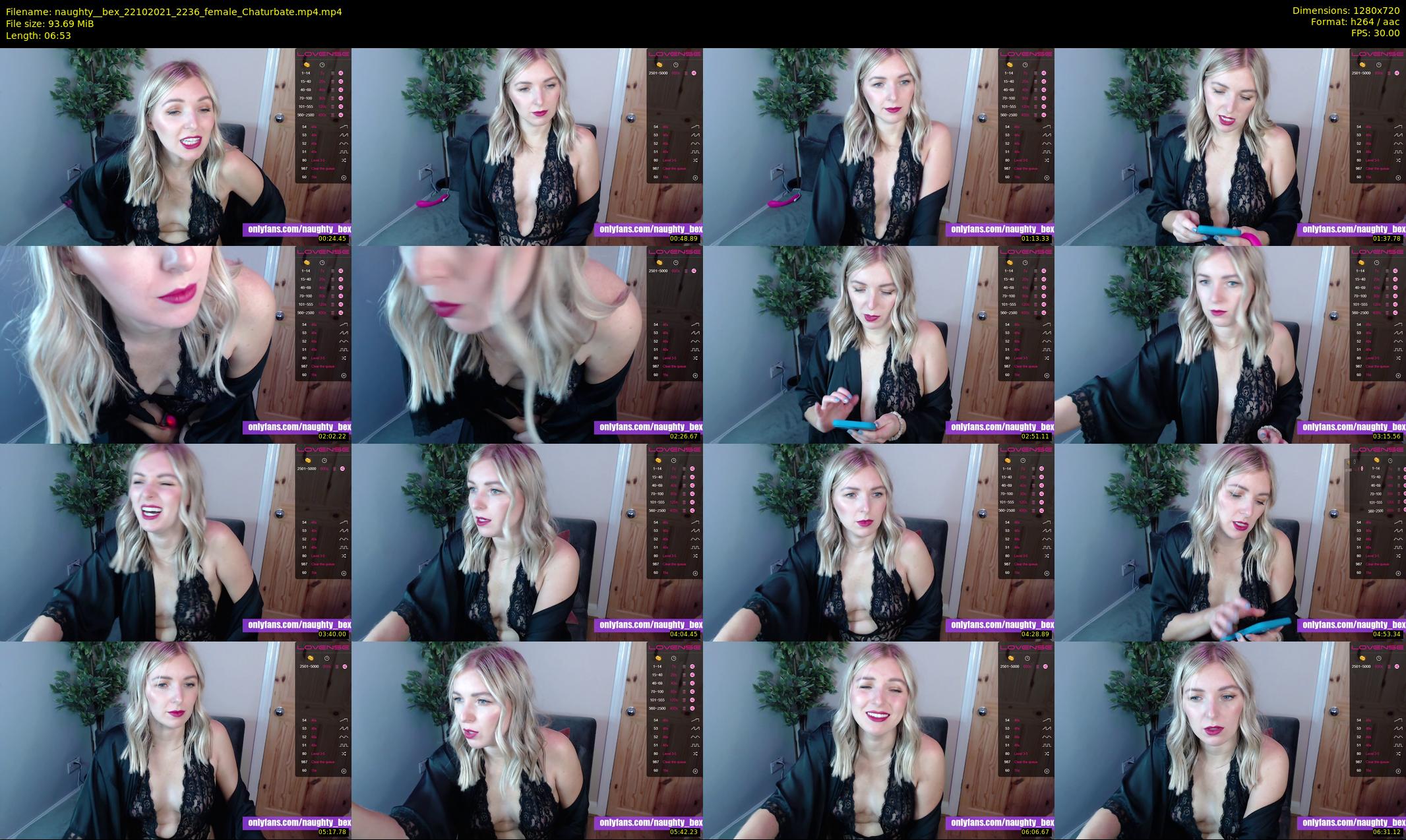 naughty__bex — 7 minute Chaturbate female cam show recording, 720p, Oct 22, 2021