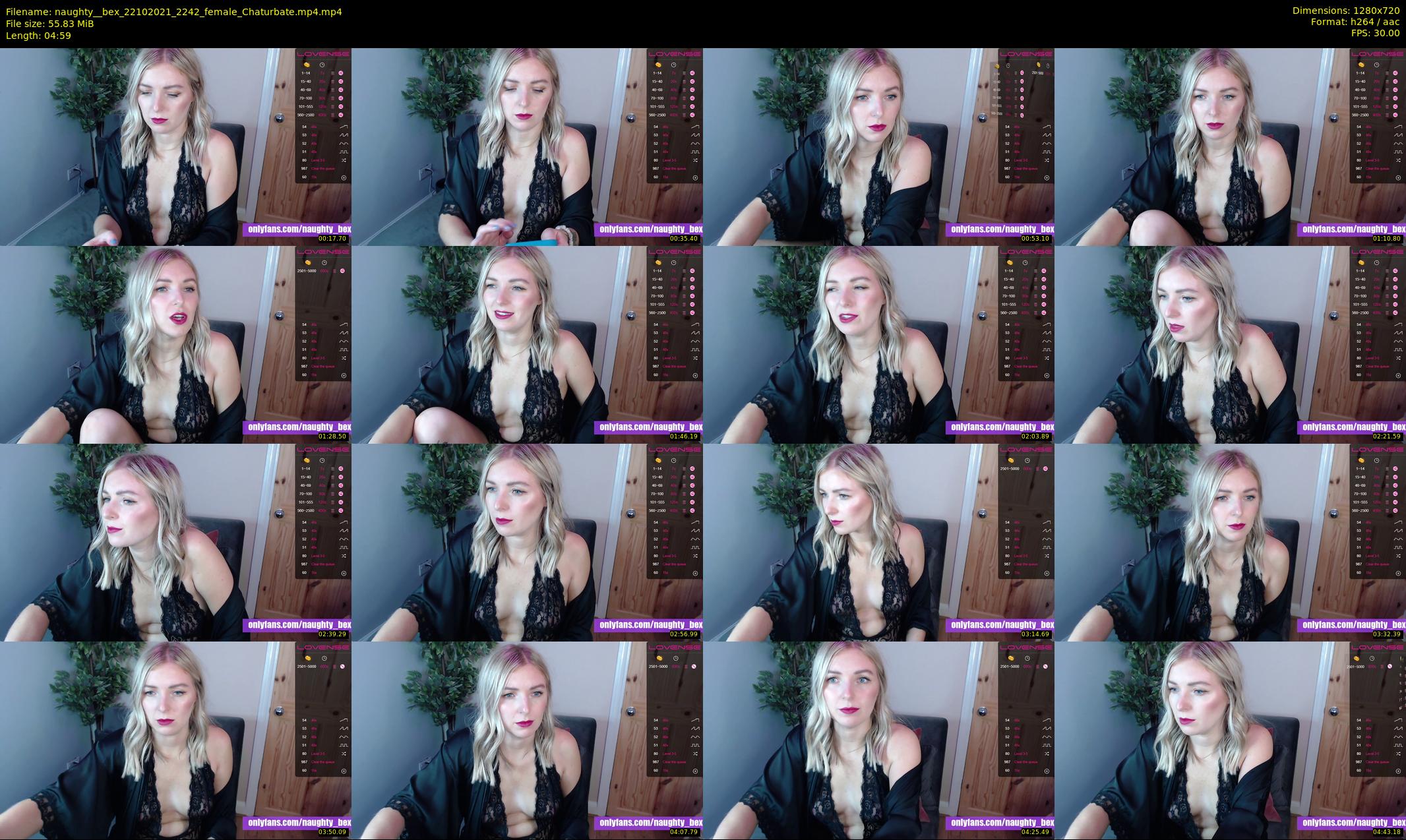 naughty__bex — 5 minute Chaturbate female cam show recording, 720p, Oct 22, 2021
