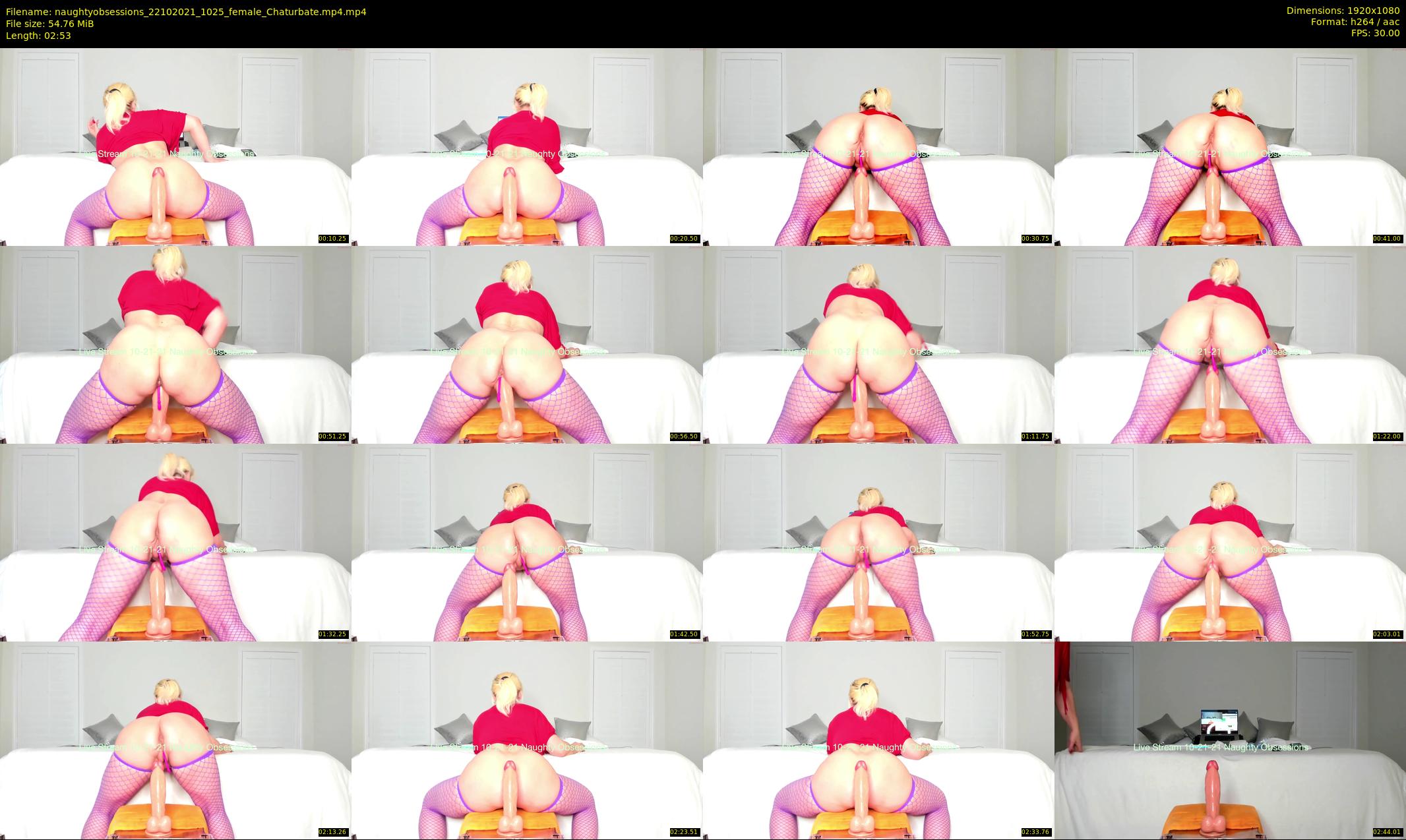 naughtyobsessions — 3 minute Chaturbate female cam show recording, 1080p, Oct 22, 2021