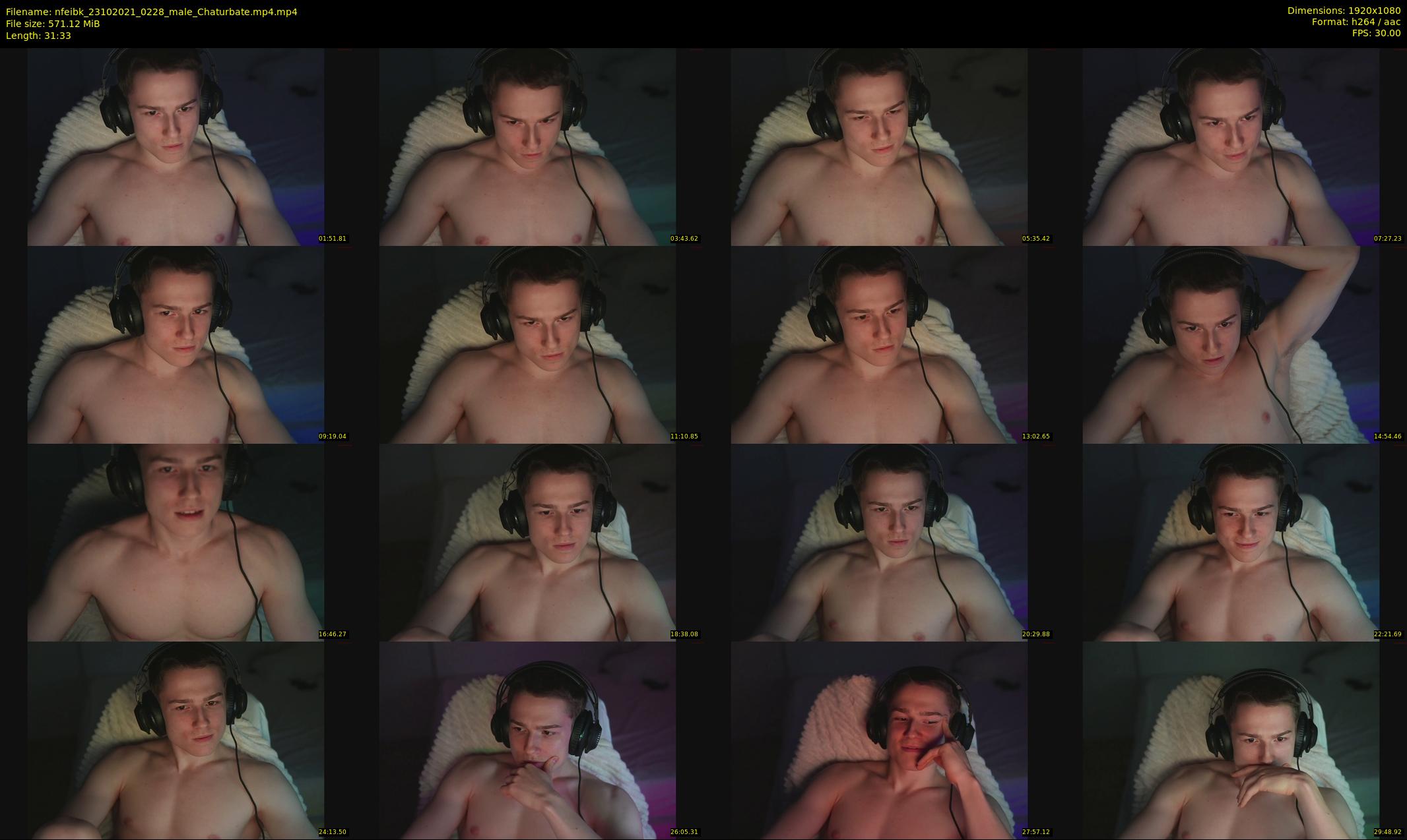 nfeibk — 32 minute Chaturbate male cam show recording, 1080p, Oct 23, 2021