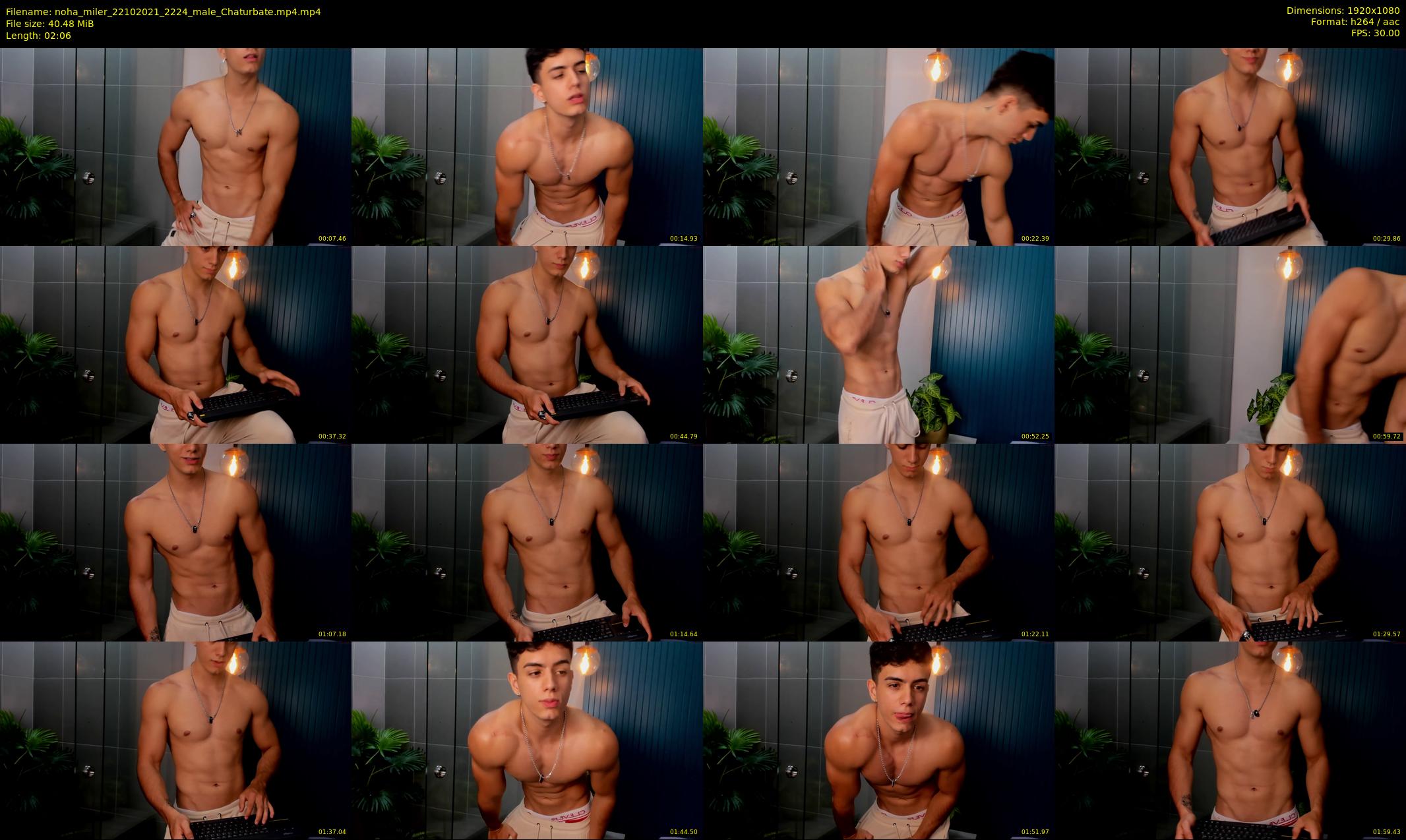noha_miler — 3 minute Chaturbate male cam show recording, 1080p, Oct 22, 2021