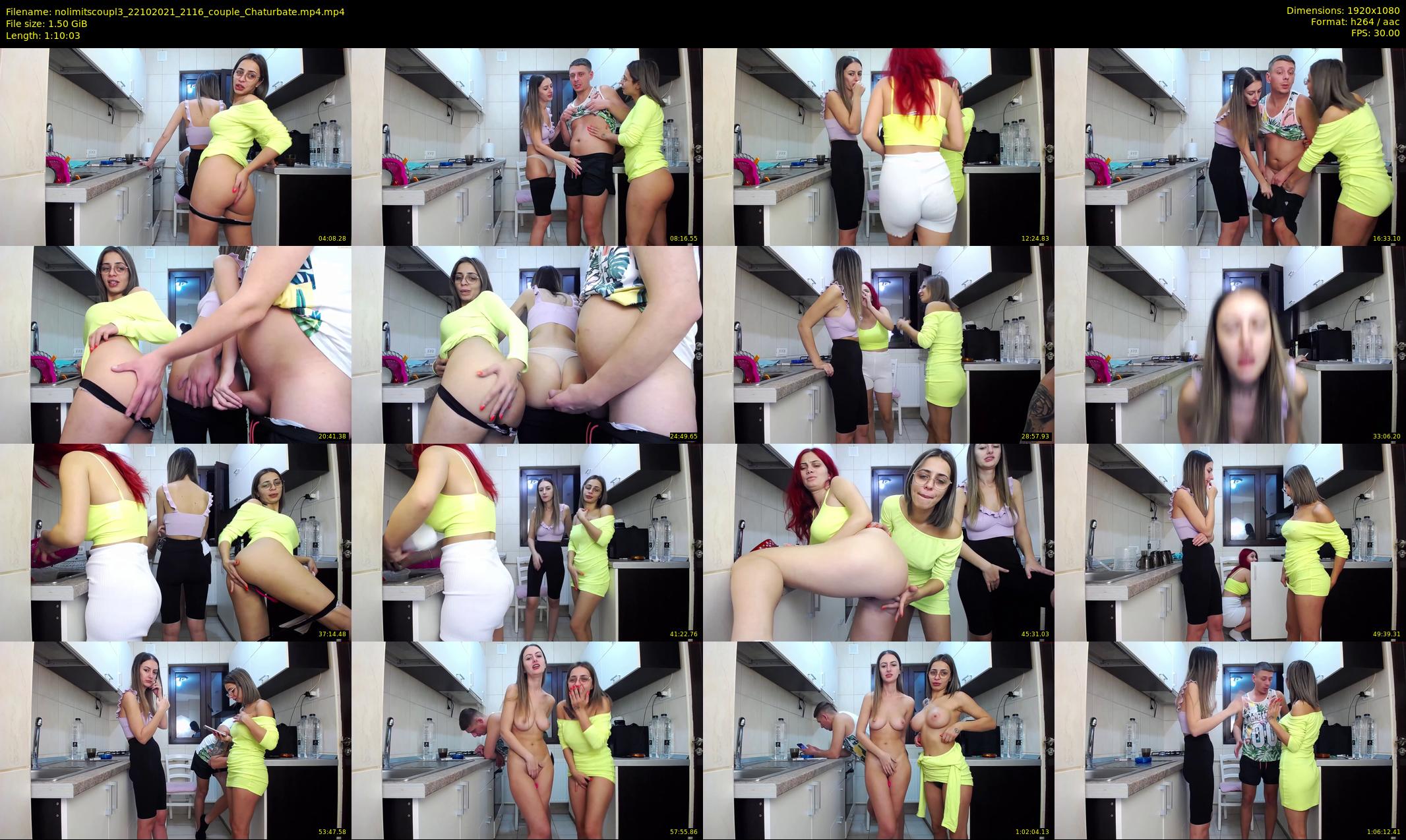 nolimitscoupl3 — 71 minute Chaturbate couple cam show recording, 1080p, Oct 22, 2021