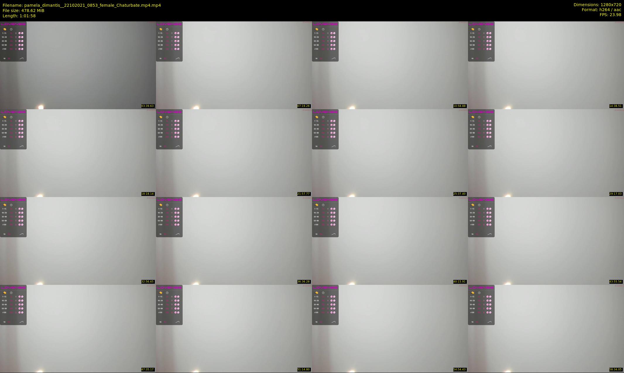 pamela_dimantis_ — 62 minute Chaturbate female cam show recording, 720p, Oct 22, 2021