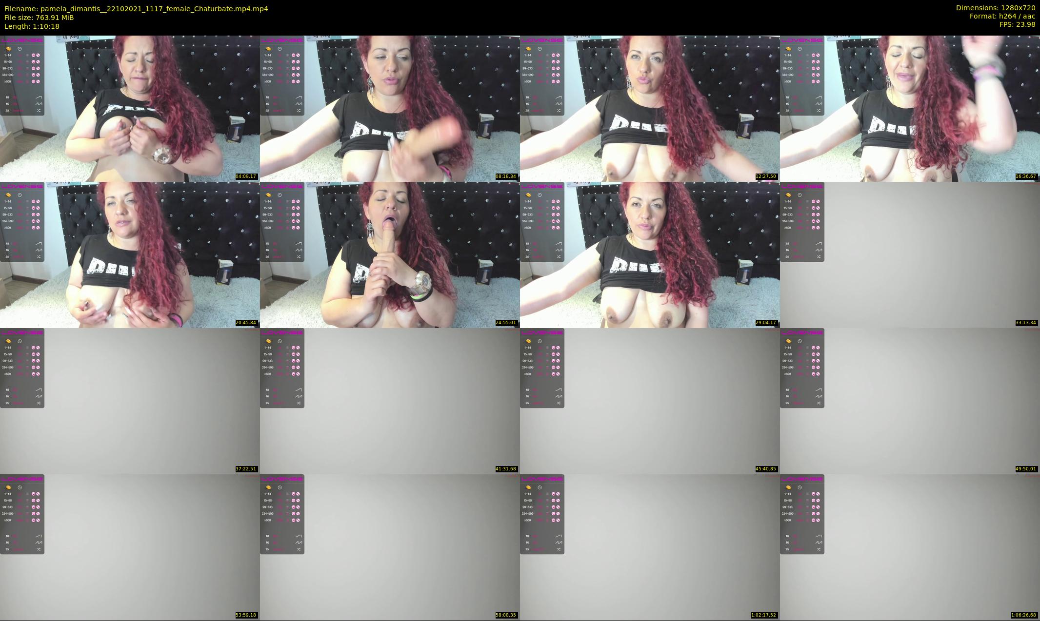pamela_dimantis_ — 71 minute Chaturbate female cam show recording, 720p, Oct 22, 2021