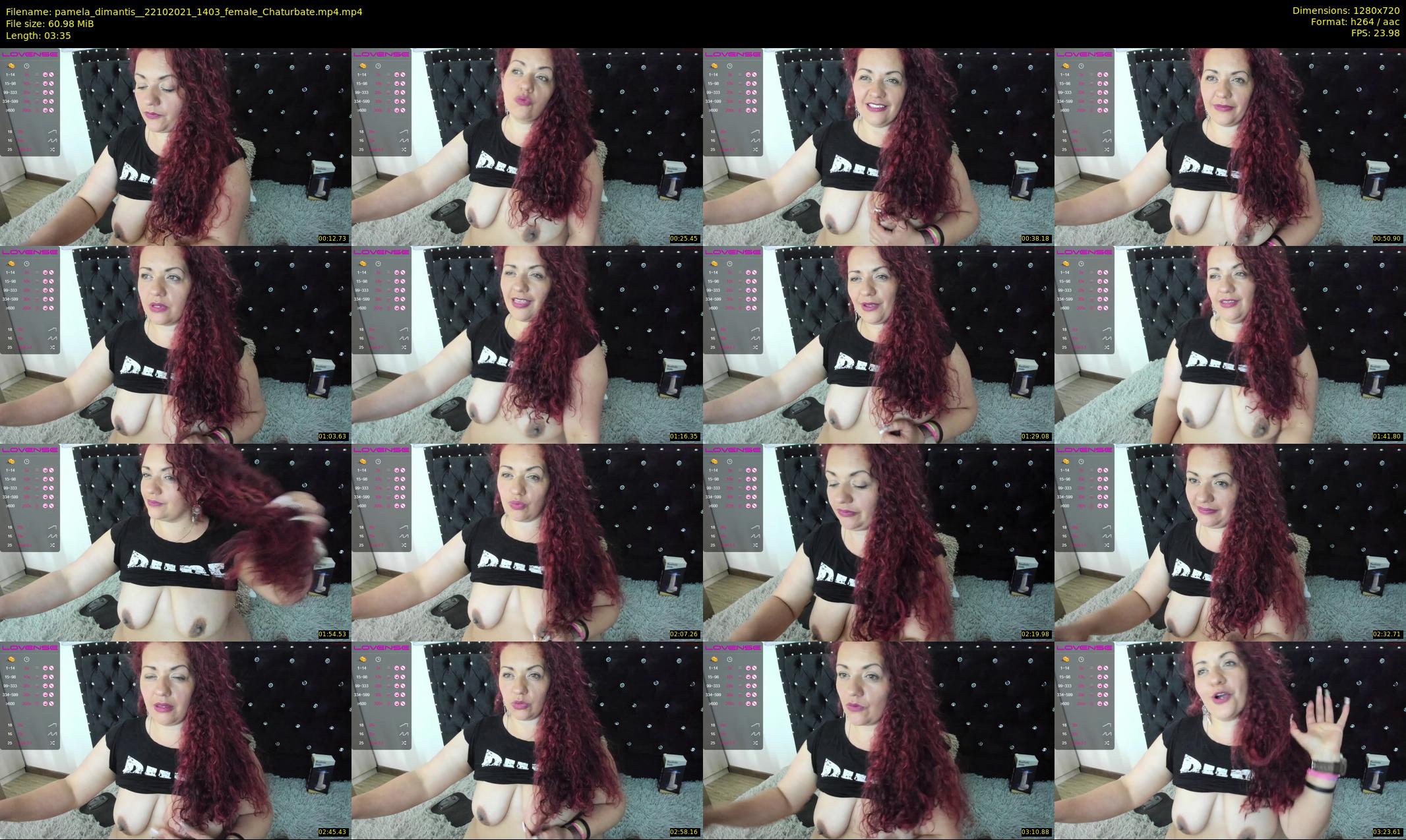 pamela_dimantis_ — 4 minute Chaturbate female cam show recording, 720p, Oct 22, 2021