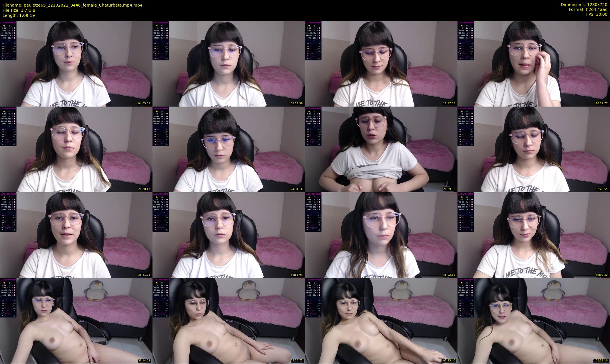 paulette65 — 70 minute Chaturbate female cam show recording, 720p, Oct 22, 2021