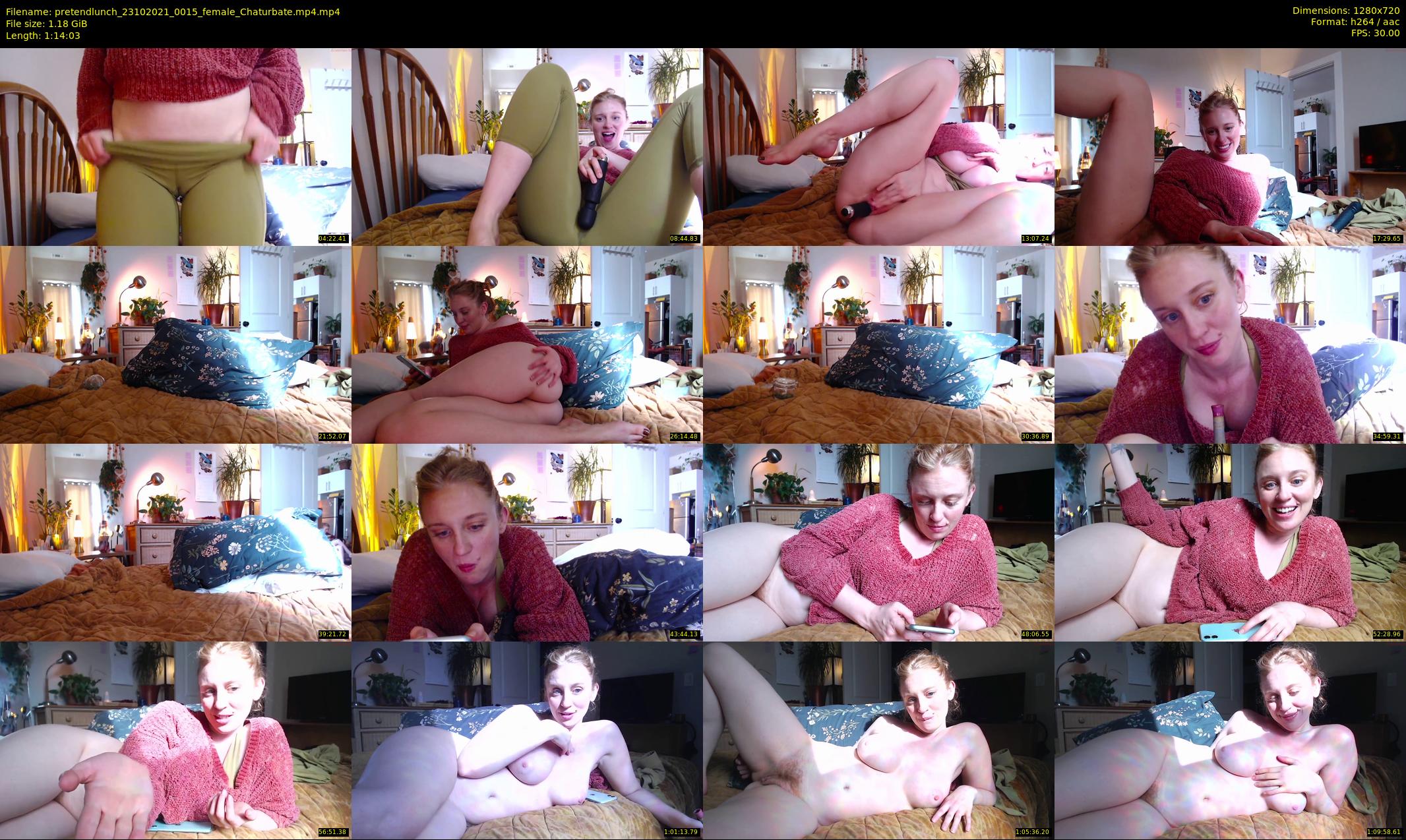 pretendlunch — 75 minute Chaturbate couple cam show recording, 720p, Oct 23, 2021