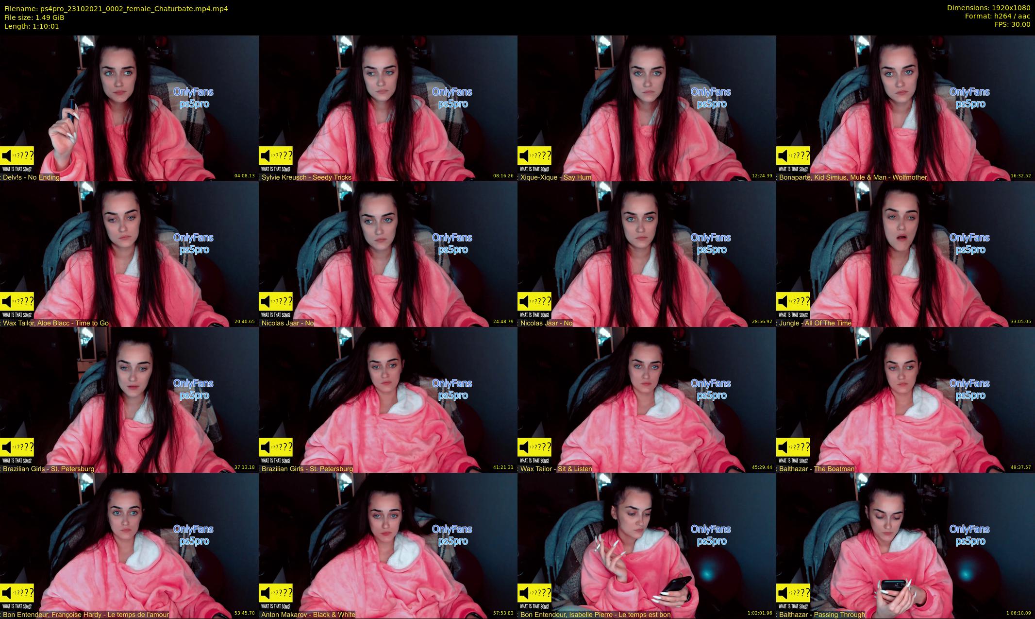 ps4pro — 71 minute Chaturbate female cam show recording, 1080p, Oct 23, 2021