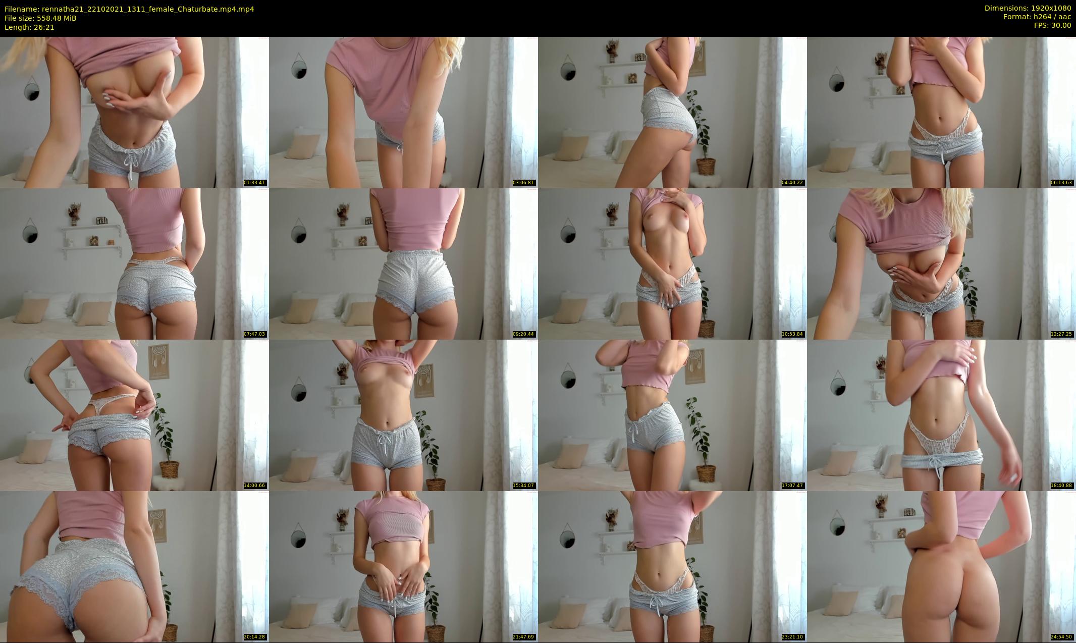 rennatha21 — 27 minute Chaturbate female cam show recording, 1080p, Oct 22, 2021