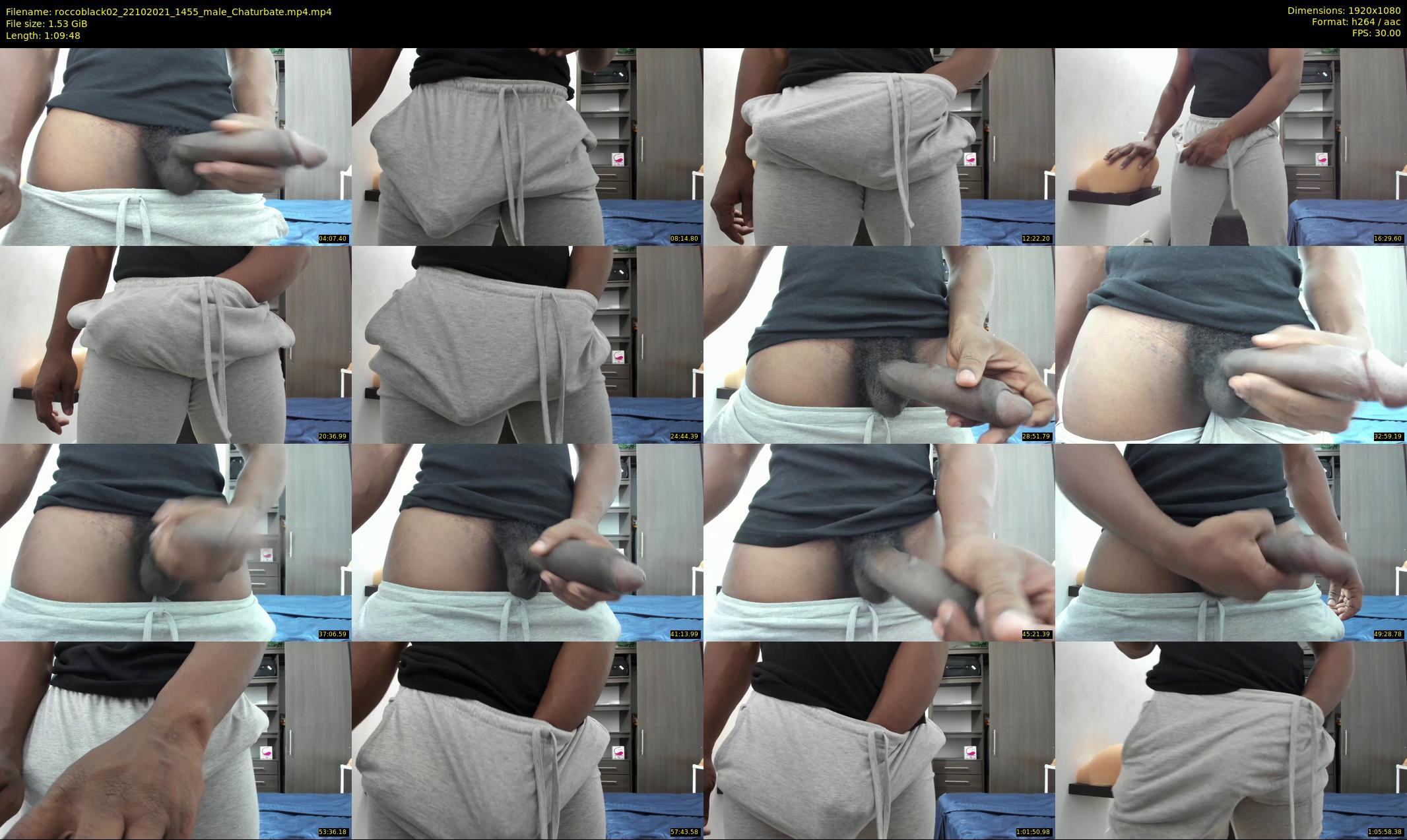roccoblack02 — 70 minute Chaturbate male cam show recording, 1080p, Oct 22, 2021