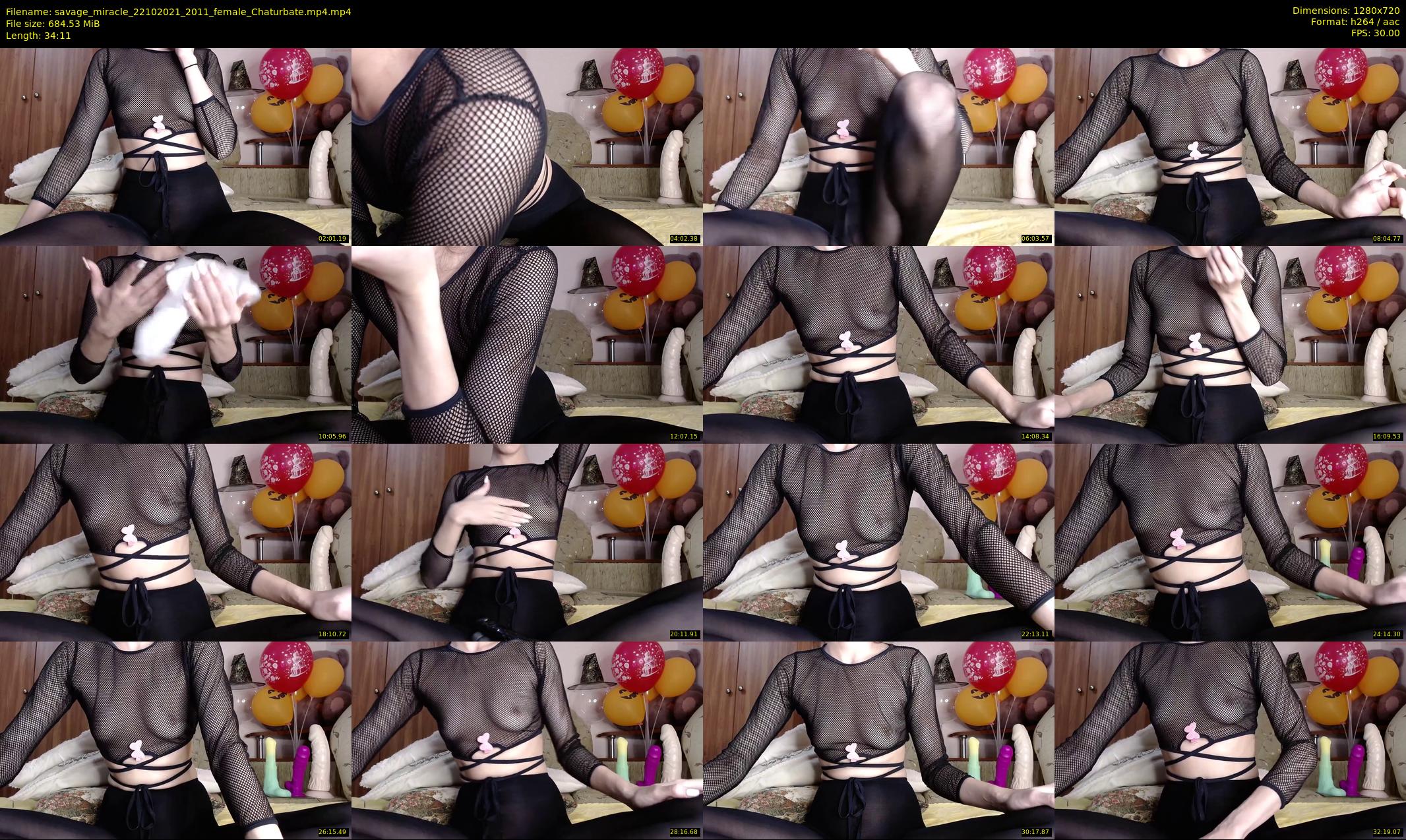 savage_miracle — 35 minute Chaturbate female cam show recording, 720p, Oct 22, 2021
