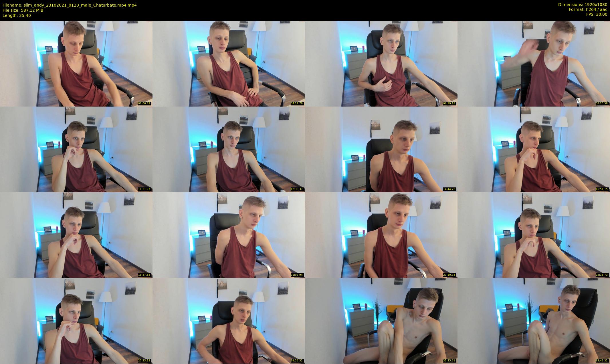 slim_andy — 36 minute Chaturbate male cam show recording, 1080p, Oct 23, 2021