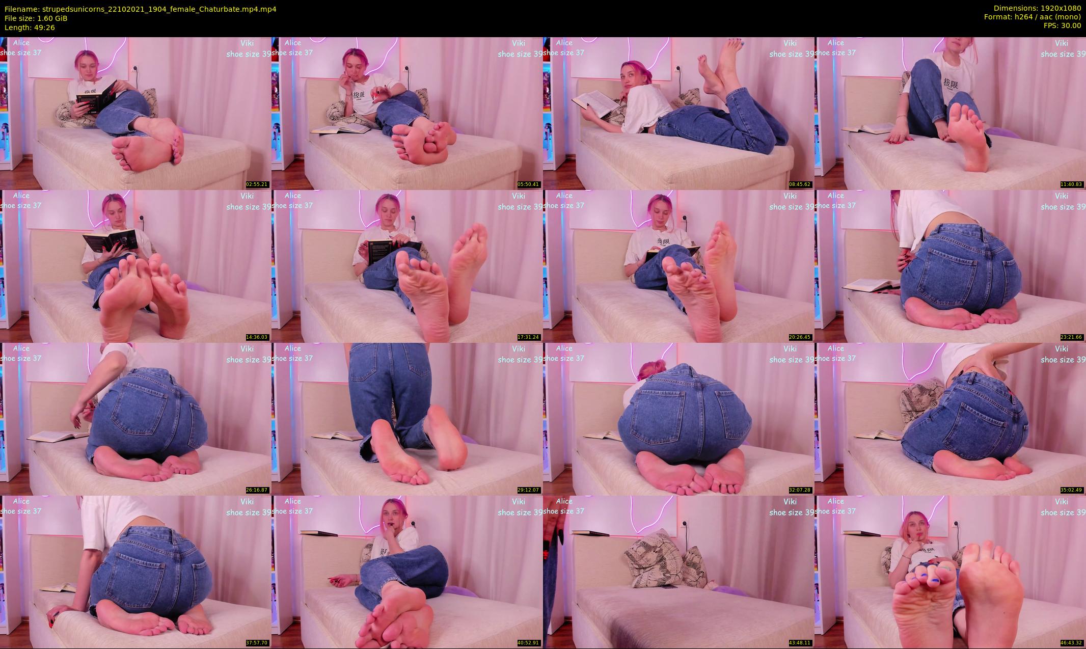 strupedsunicorns — 50 minute Chaturbate couple cam show recording, 1080p, Oct 22, 2021