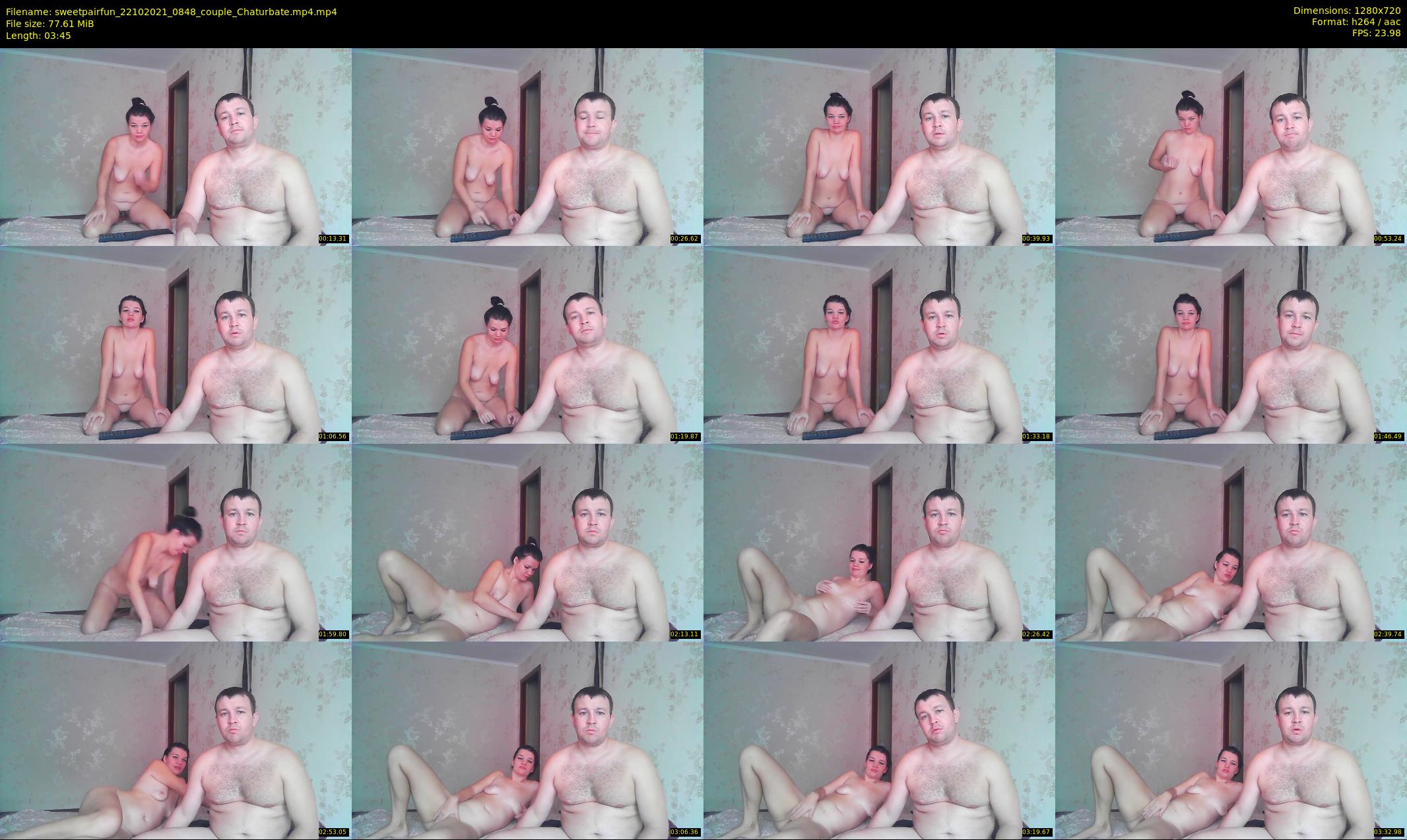 sweetpairfun — 4 minute Chaturbate couple cam show recording, 720p, Oct 22, 2021
