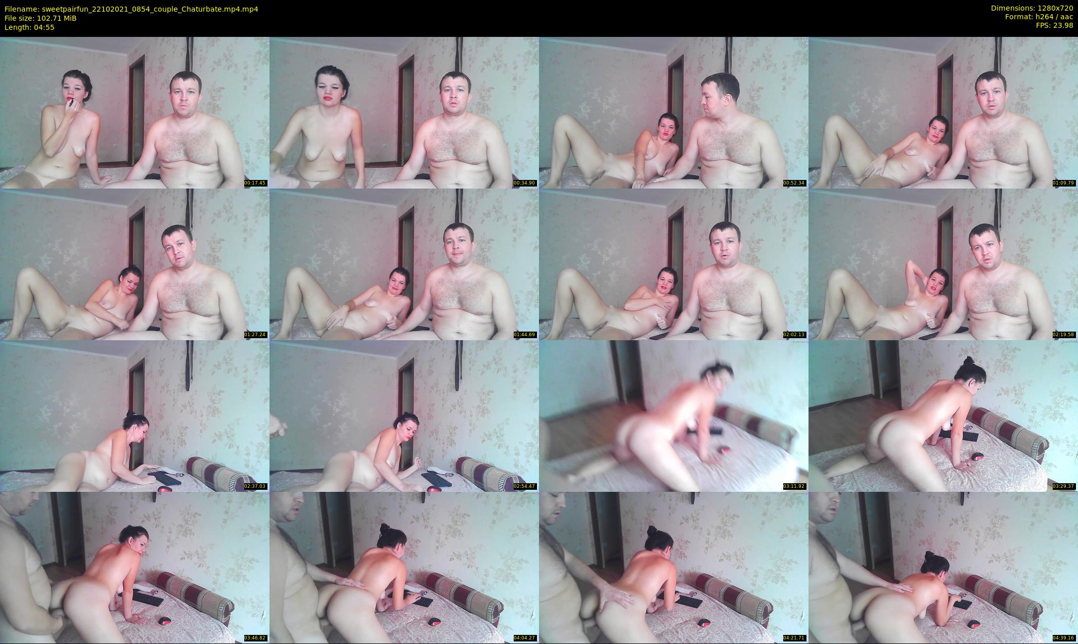 sweetpairfun — 5 minute Chaturbate couple cam show recording, 720p, Oct 22, 2021