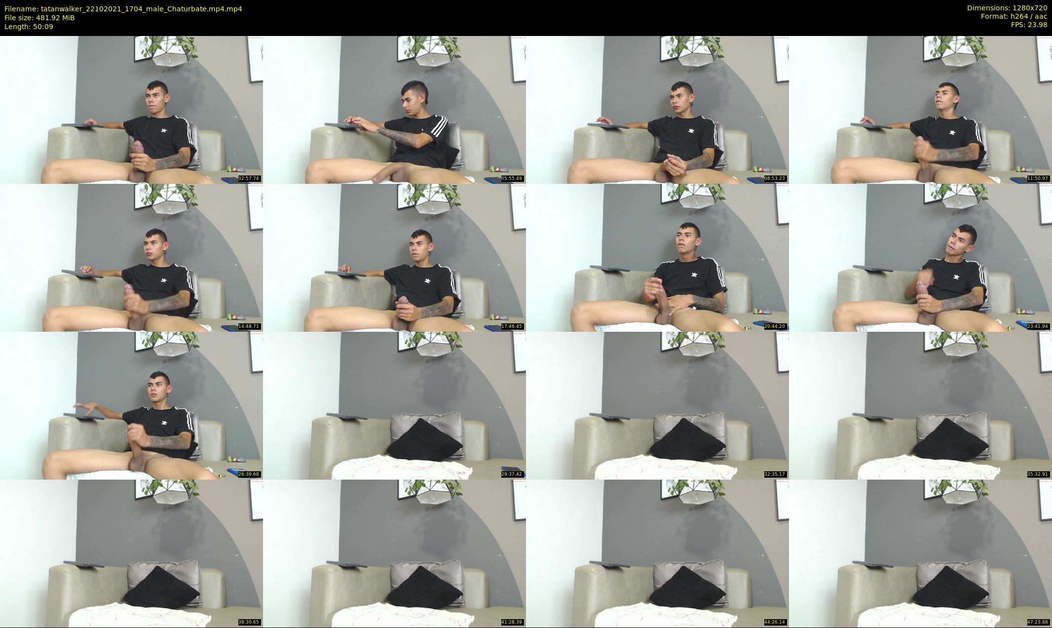 tatanwalker — 51 minute Chaturbate male cam show recording, 720p, Oct 22, 2021