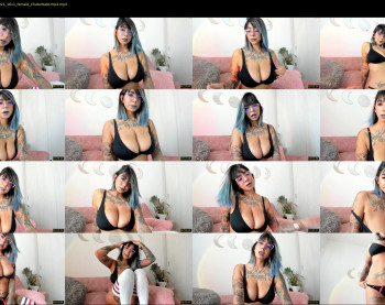 tattoo_ninja_kitty — 12 minute Chaturbate female cam show recording, 1080p, Oct 22, 2021