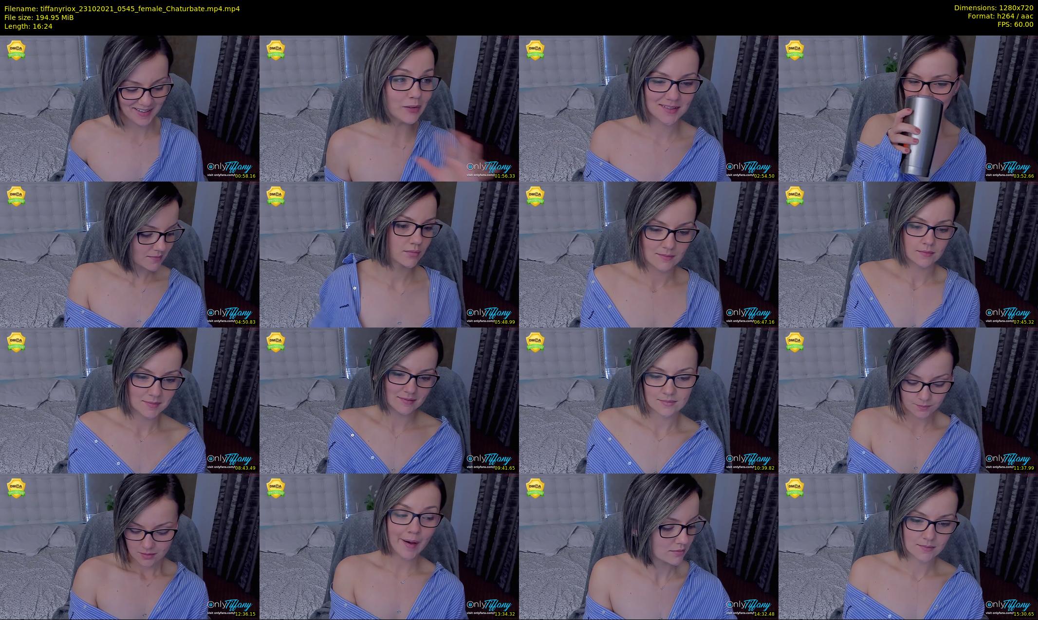 tiffanyriox — 17 minute Chaturbate female cam show recording, 720p, Oct 23, 2021