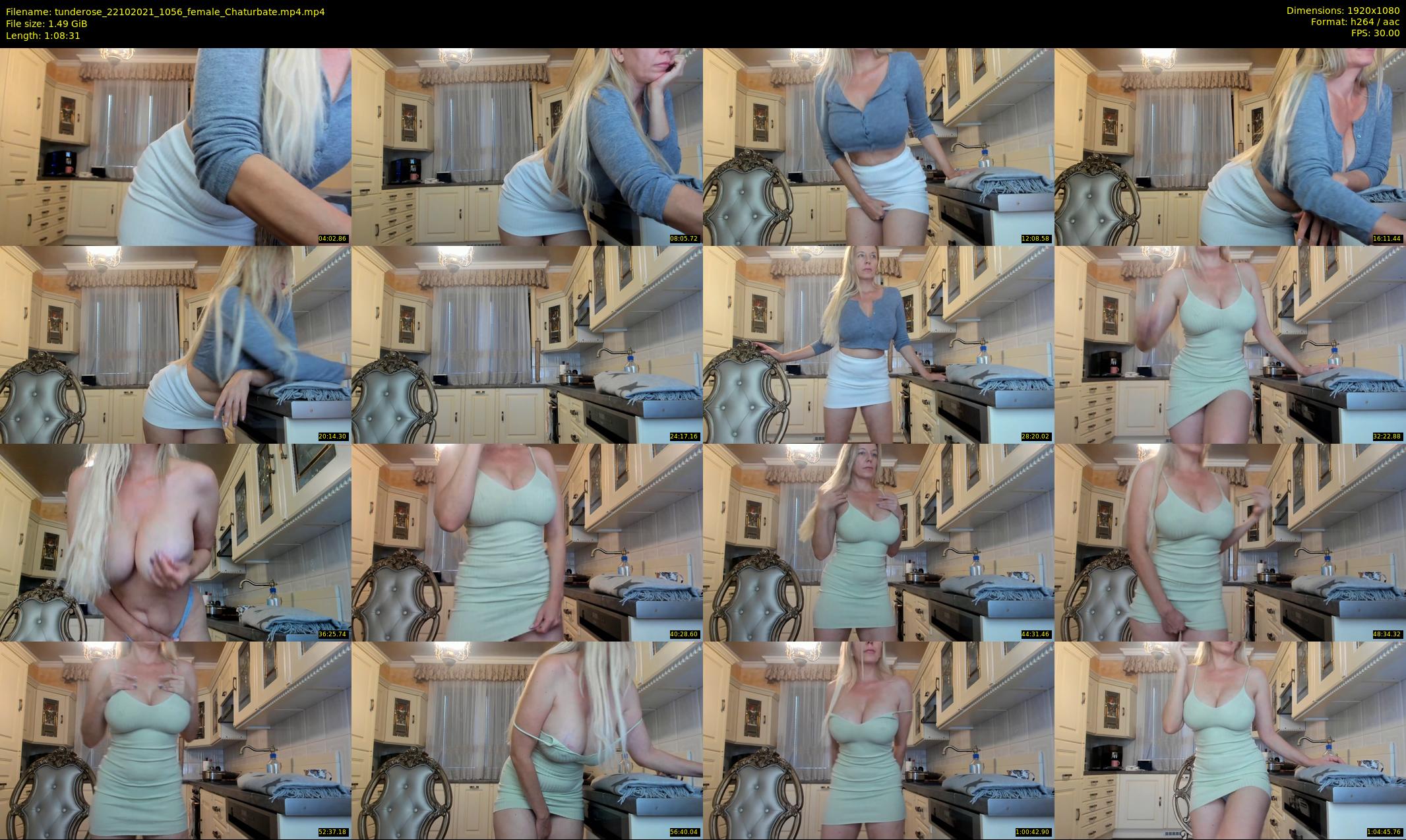 tunderose — 69 minute Chaturbate female cam show recording, 1080p, Oct 22, 2021