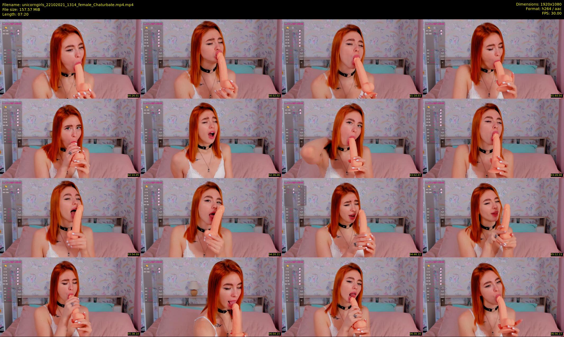unicorngirls — 8 minute Chaturbate couple cam show recording, 1080p, Oct 22, 2021