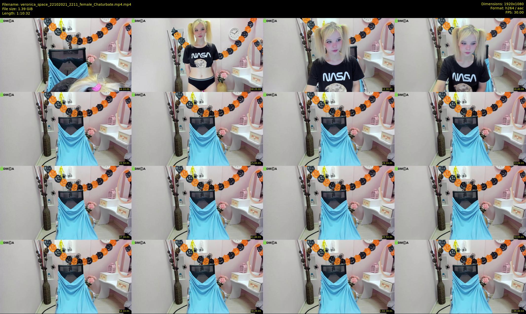 veronica_space — 71 minute Chaturbate female cam show recording, 1080p, Oct 22, 2021