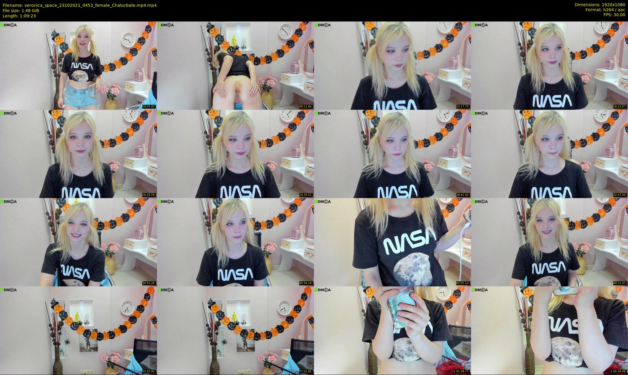 veronica_space — 70 minute Chaturbate female cam show recording, 1080p, Oct 23, 2021