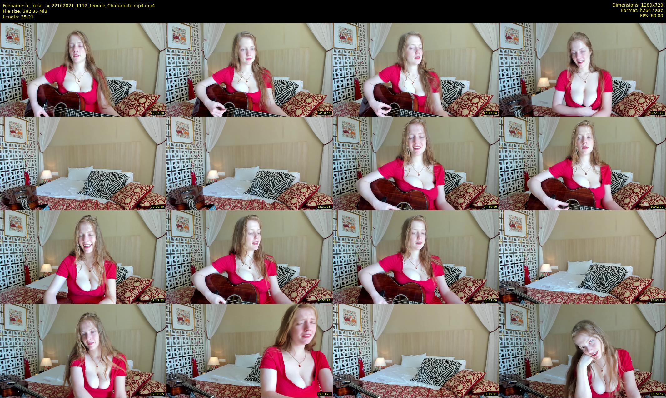 x__rose__x — 36 minute Chaturbate female cam show recording, 720p, Oct 22, 2021