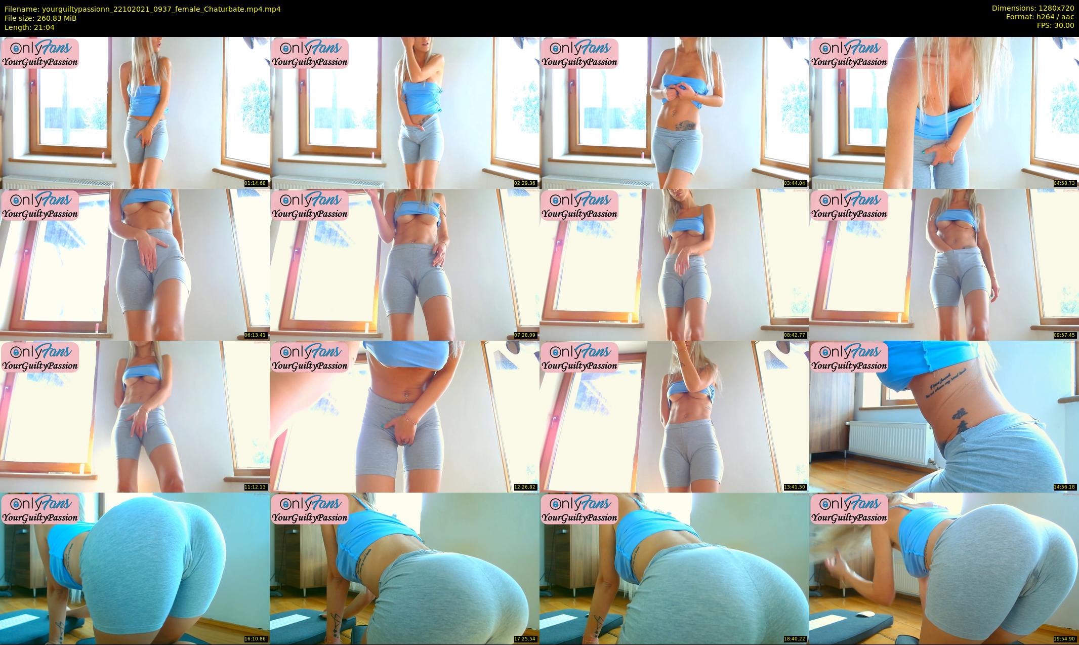 yourguiltypassionn — 22 minute Chaturbate female cam show recording, 720p, Oct 22, 2021