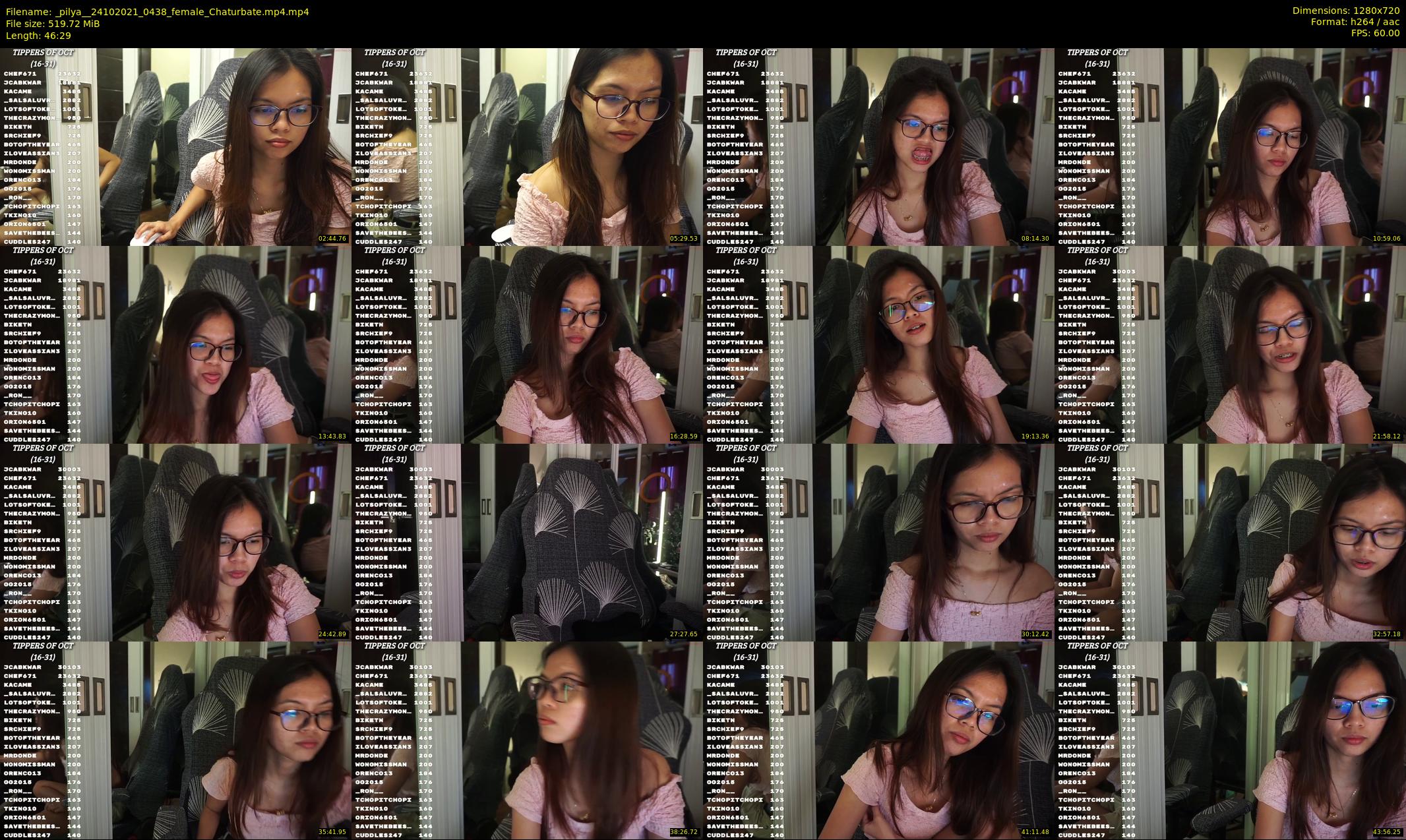 _pilya_ — 47 minute Chaturbate female cam show recording, 720p, Oct 24, 2021