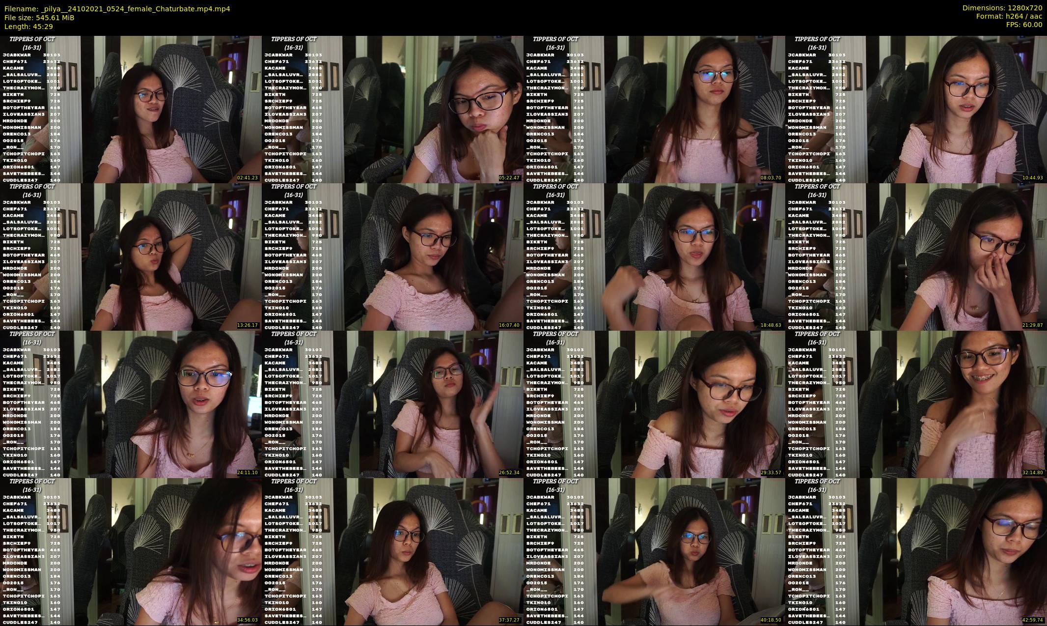 _pilya_ — 46 minute Chaturbate female cam show recording, 720p, Oct 24, 2021
