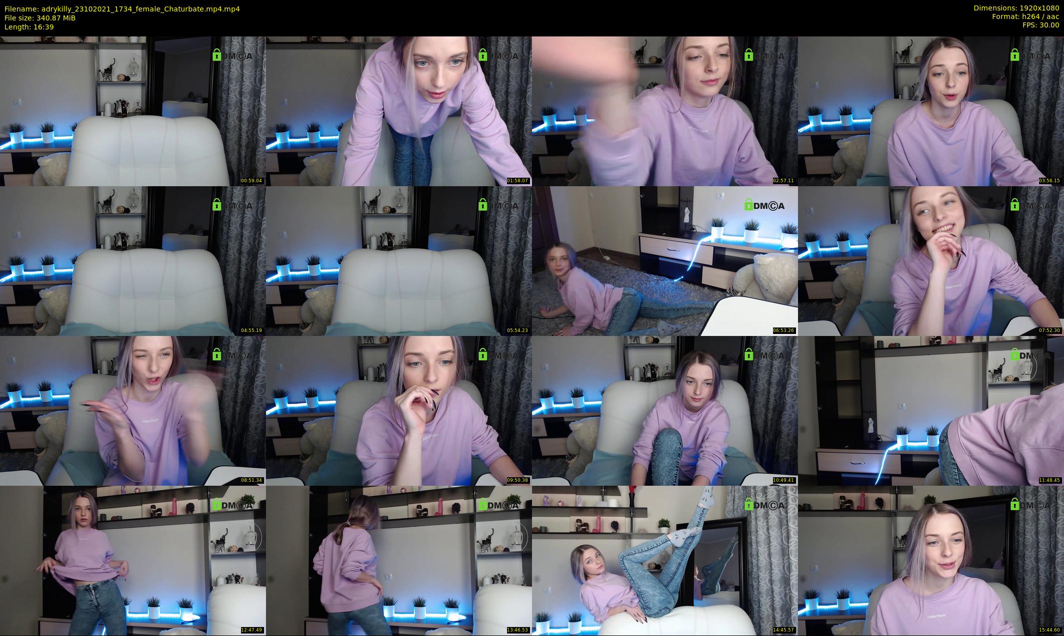 adrykilly — 17 minute Chaturbate female cam show recording, 1080p, Oct 23, 2021
