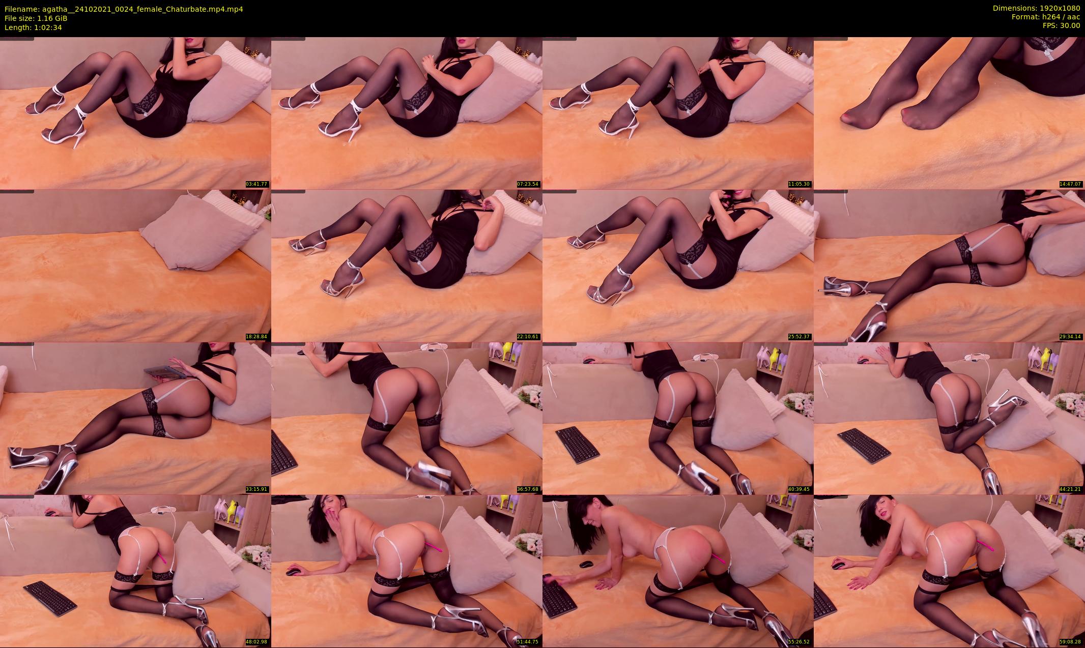 agatha_ — 63 minute Chaturbate female cam show recording, 1080p, Oct 24, 2021