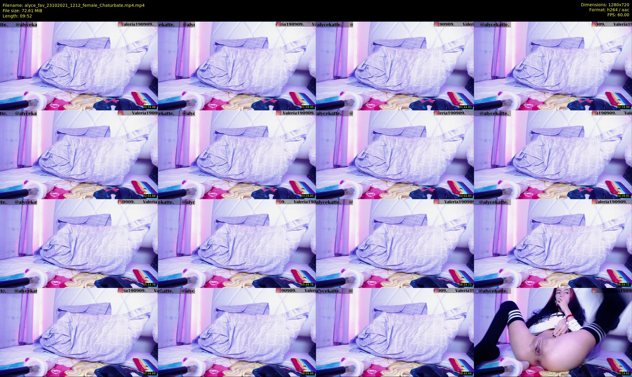 alyce_fav — 10 minute Chaturbate female cam show recording, 720p, Oct 23, 2021