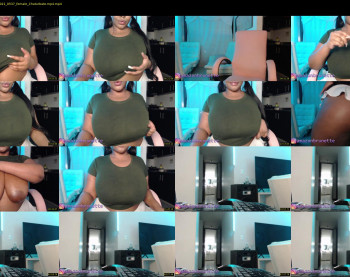 amazon_brunette — 54 minute Chaturbate female cam show recording, 720p, Oct 24, 2021