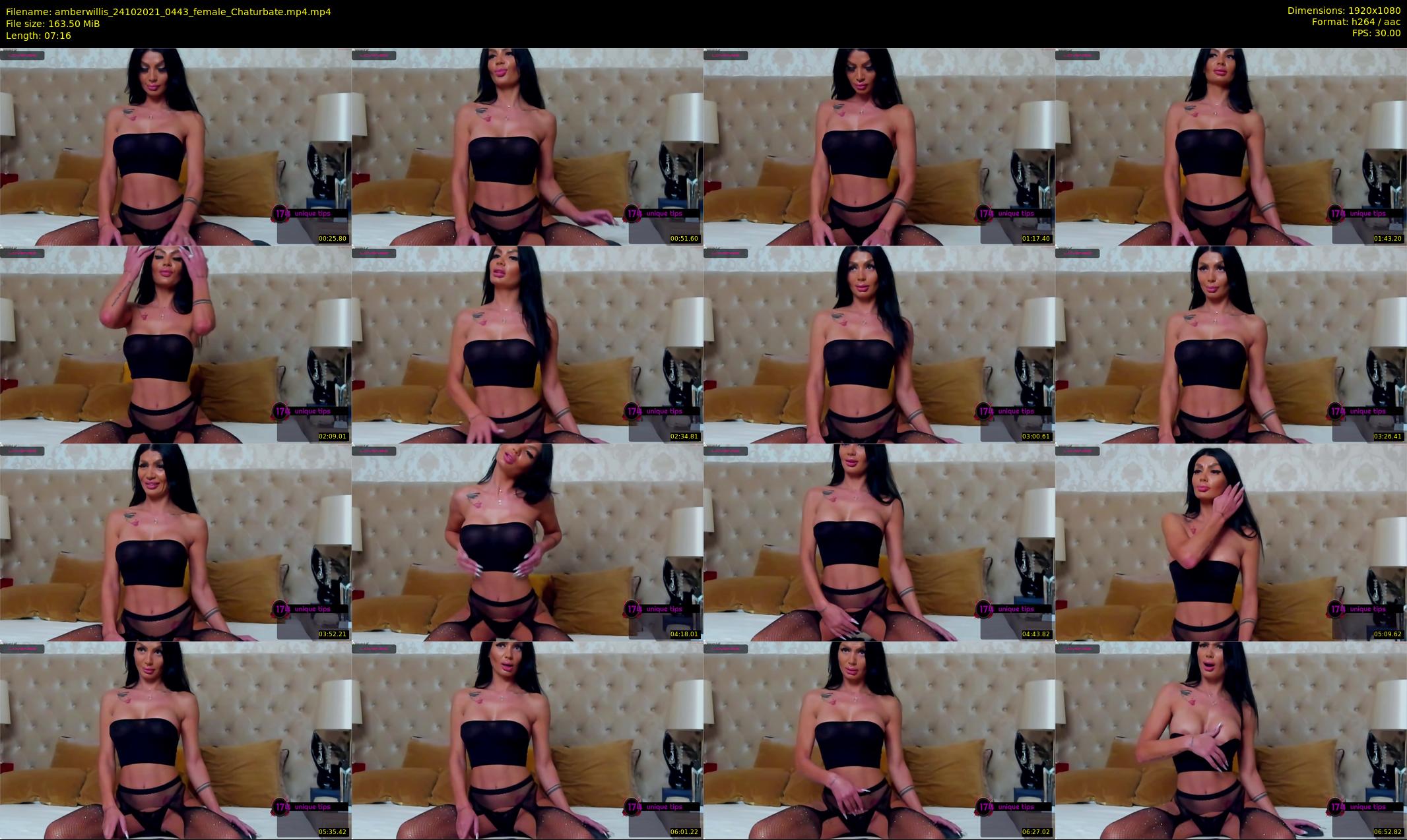 amberwillis — 8 minute Chaturbate female cam show recording, 1080p, Oct 24, 2021